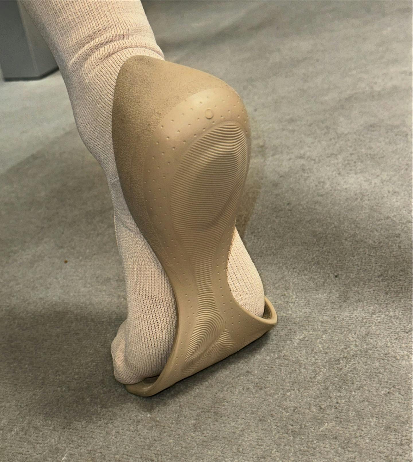 Balenciaga toe shoe