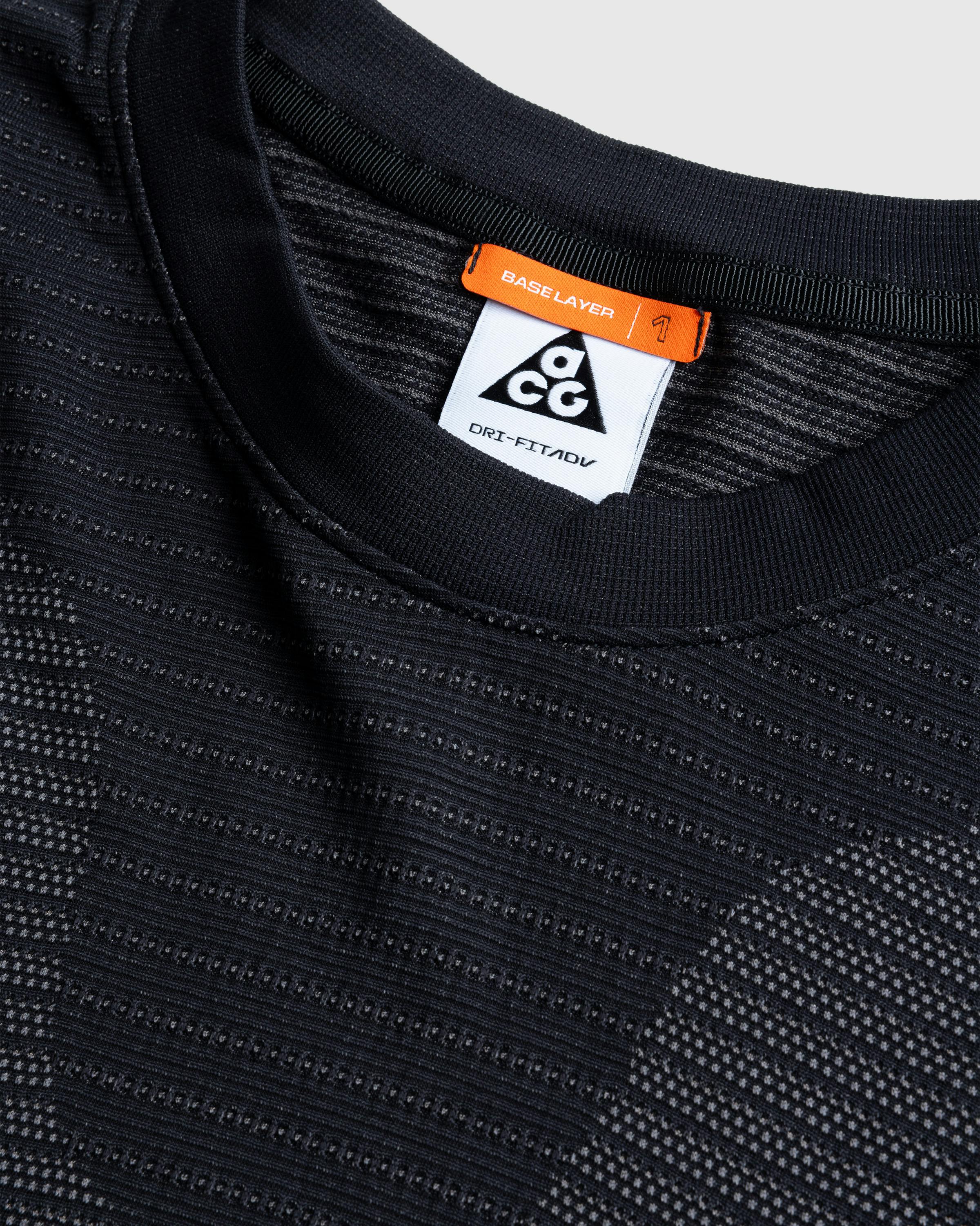 Nike – ACG "Delta River" Dri-FIT ADV Long-Sleeve Top - Longsleeve Shirts - Black - Image 3