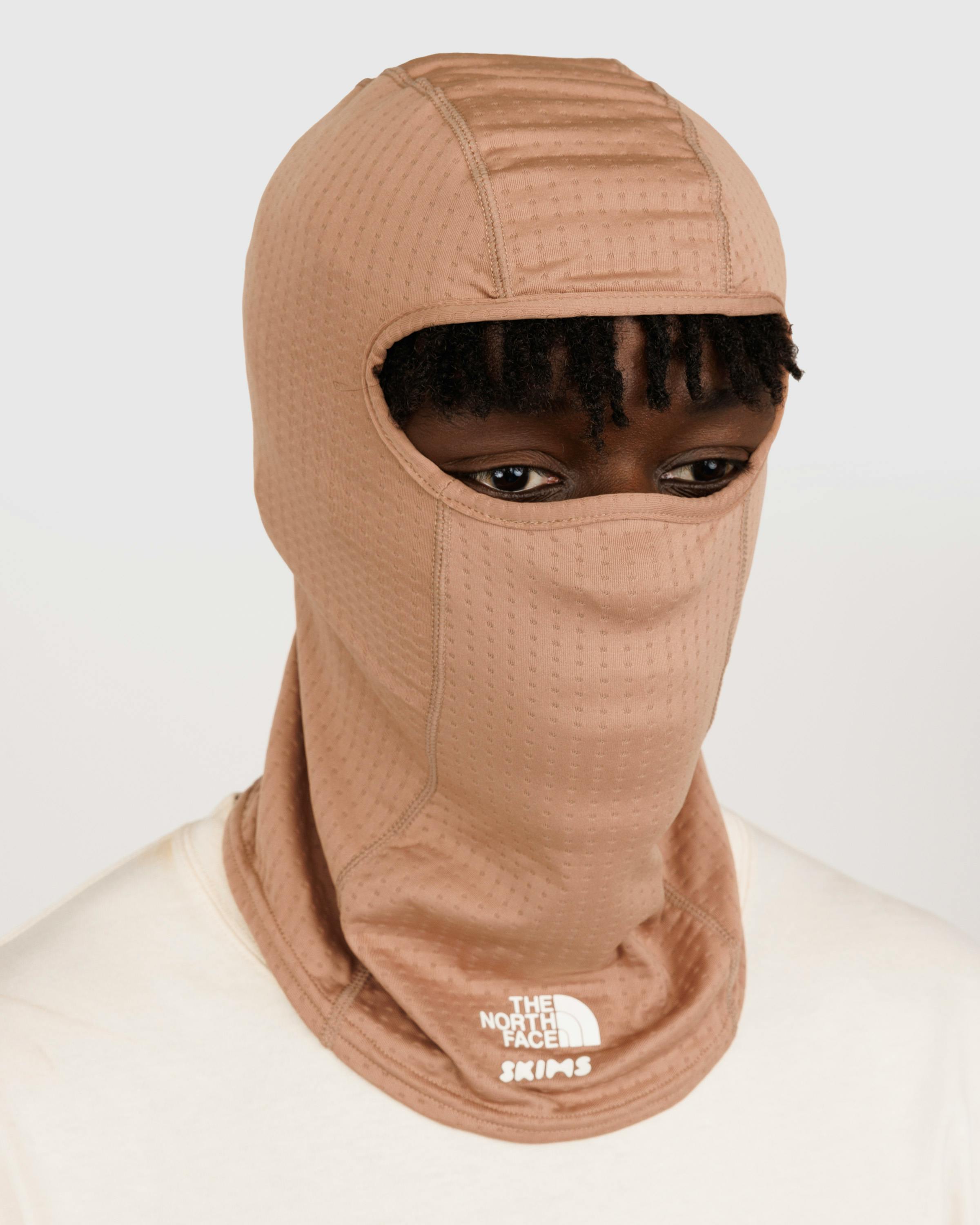 The North Face x SKIMS – Dotknit Balaclava - Balaclavas - Brown - Image 2