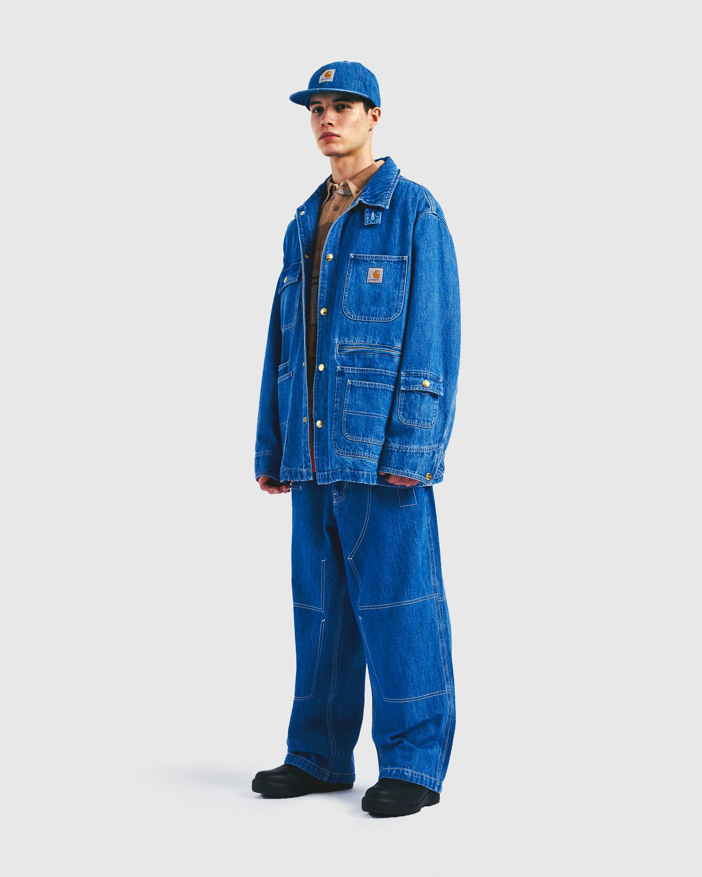 Carhartt WIP x Invincible – Denim Chore Coat Max - Denim Jackets - Blue - Image 2