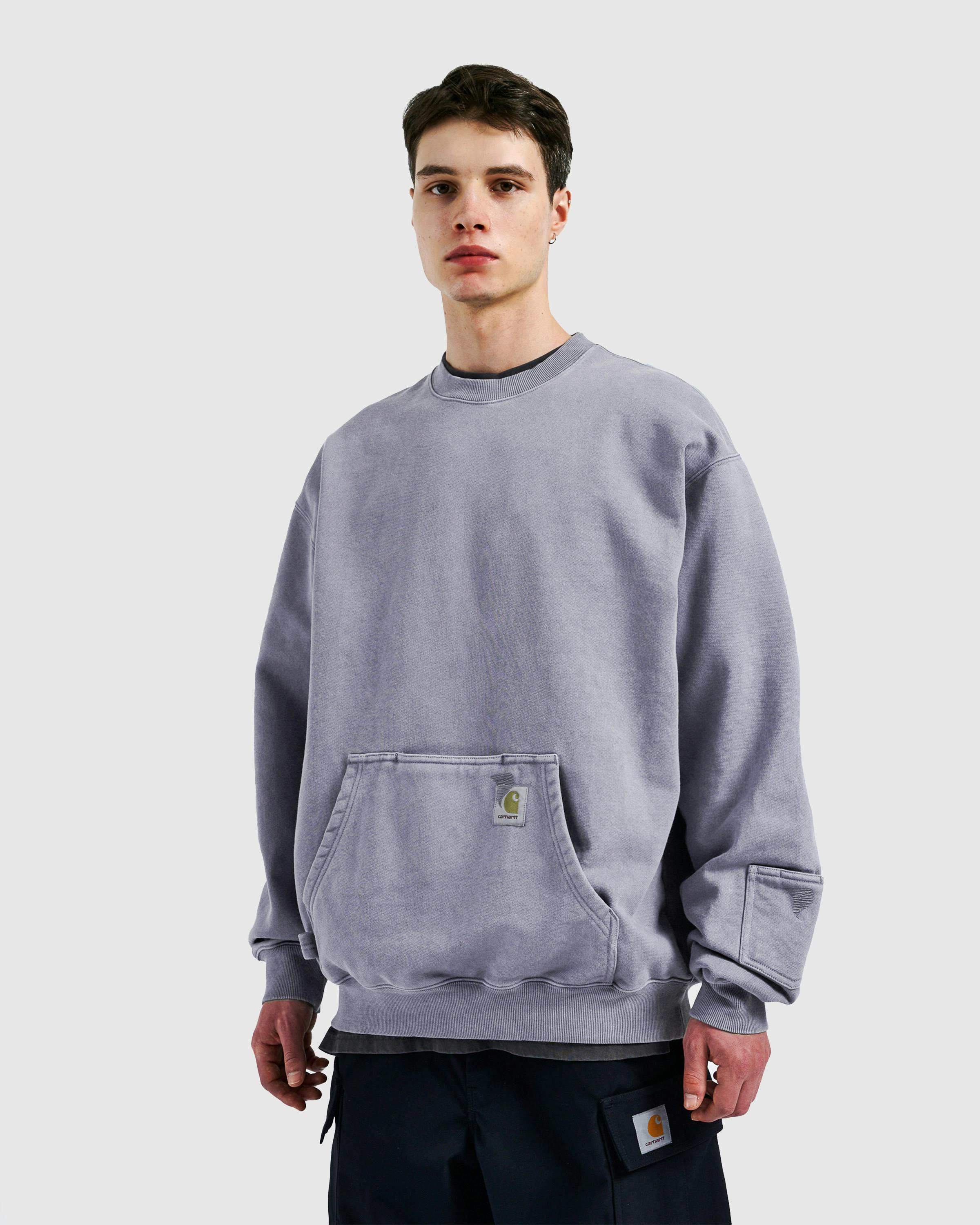 Carhartt WIP x Invincible – Pigment Dyed Sweatshirt - Crewnecks - Grey - Image 2