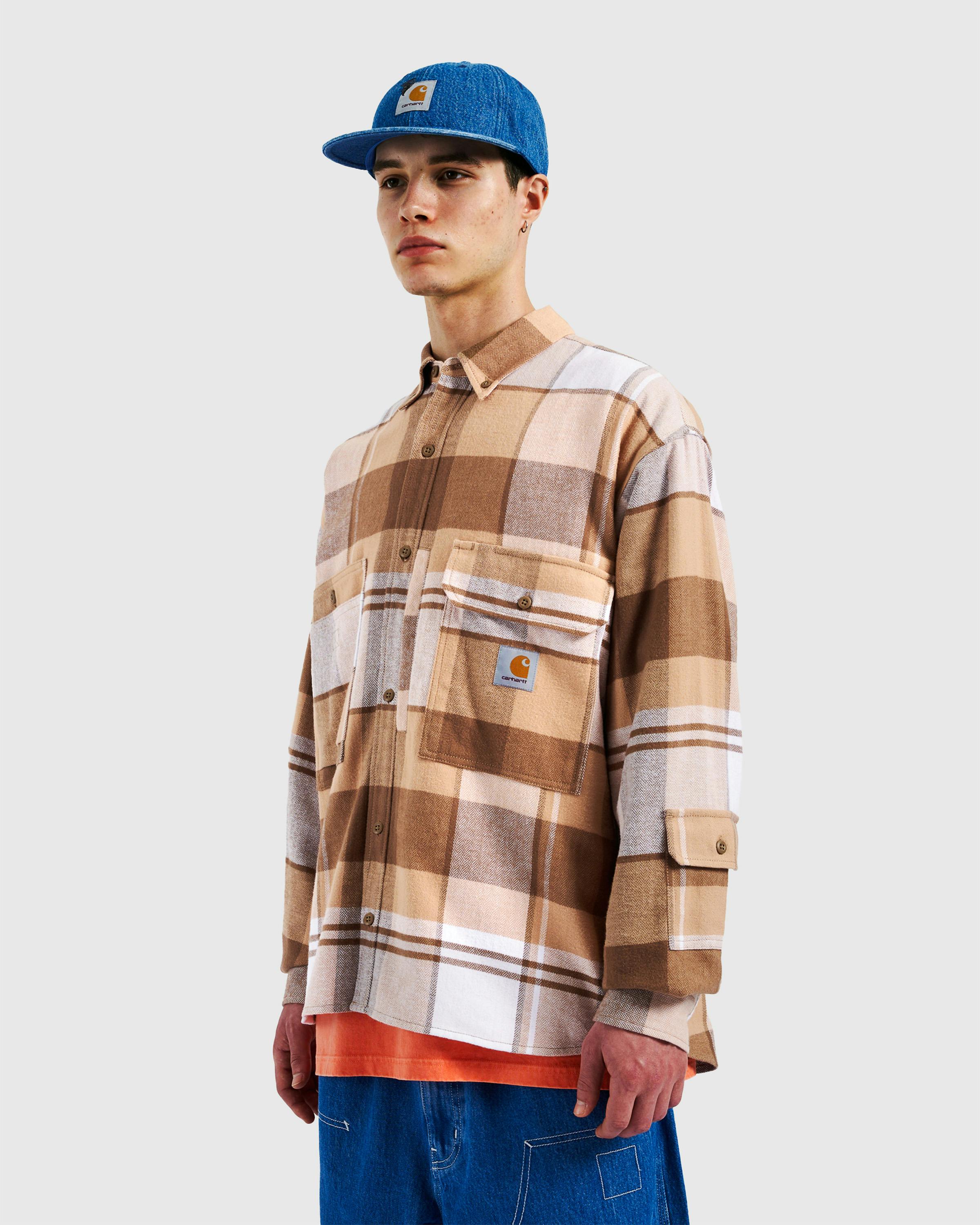 Carhartt WIP x Invincible – L/S Work Shirt Max - Longsleeves - Brown - Image 2