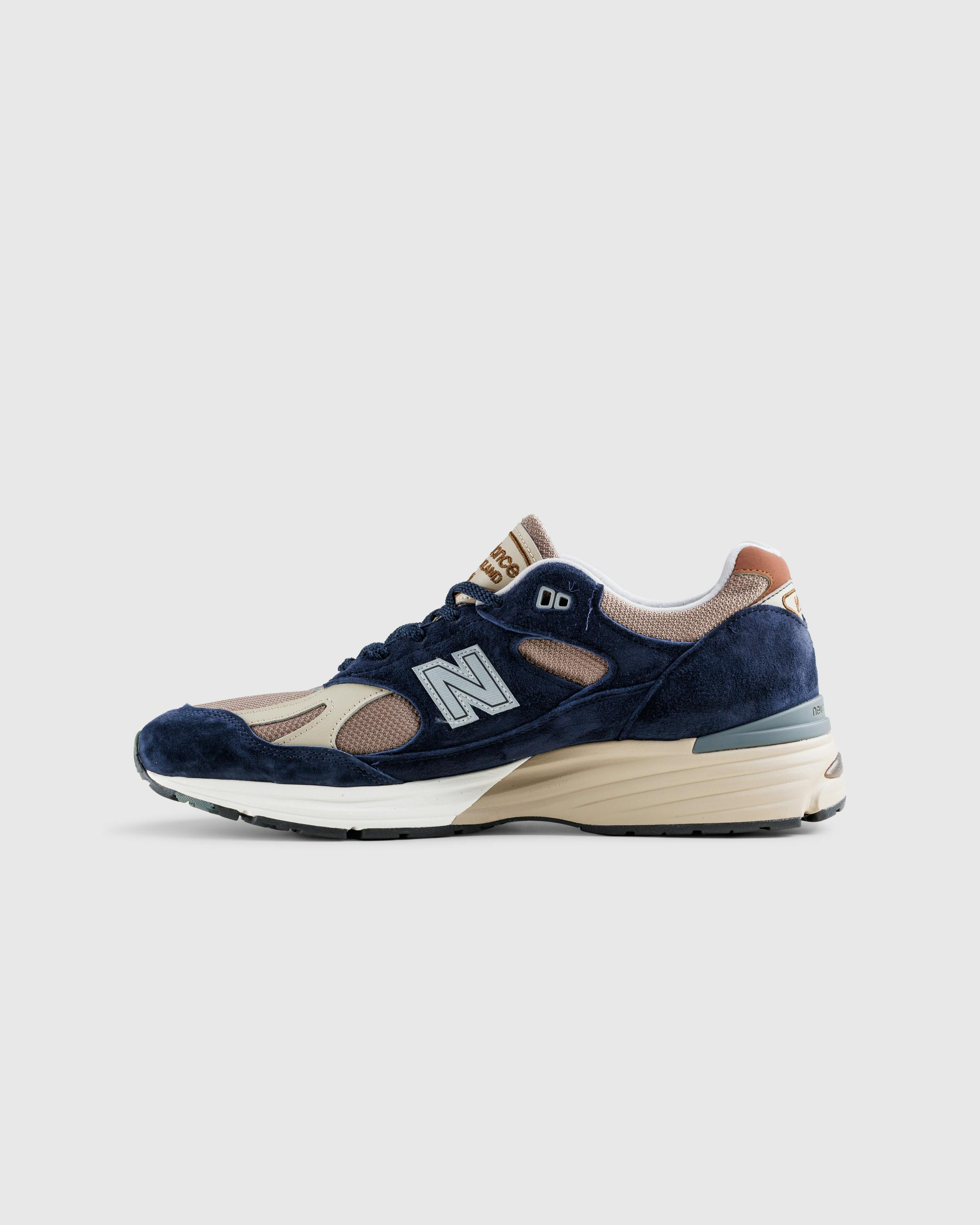 New Balance – Made in UK U991v2 DB Blue - Low Top Sneakers - Blue - Image 2