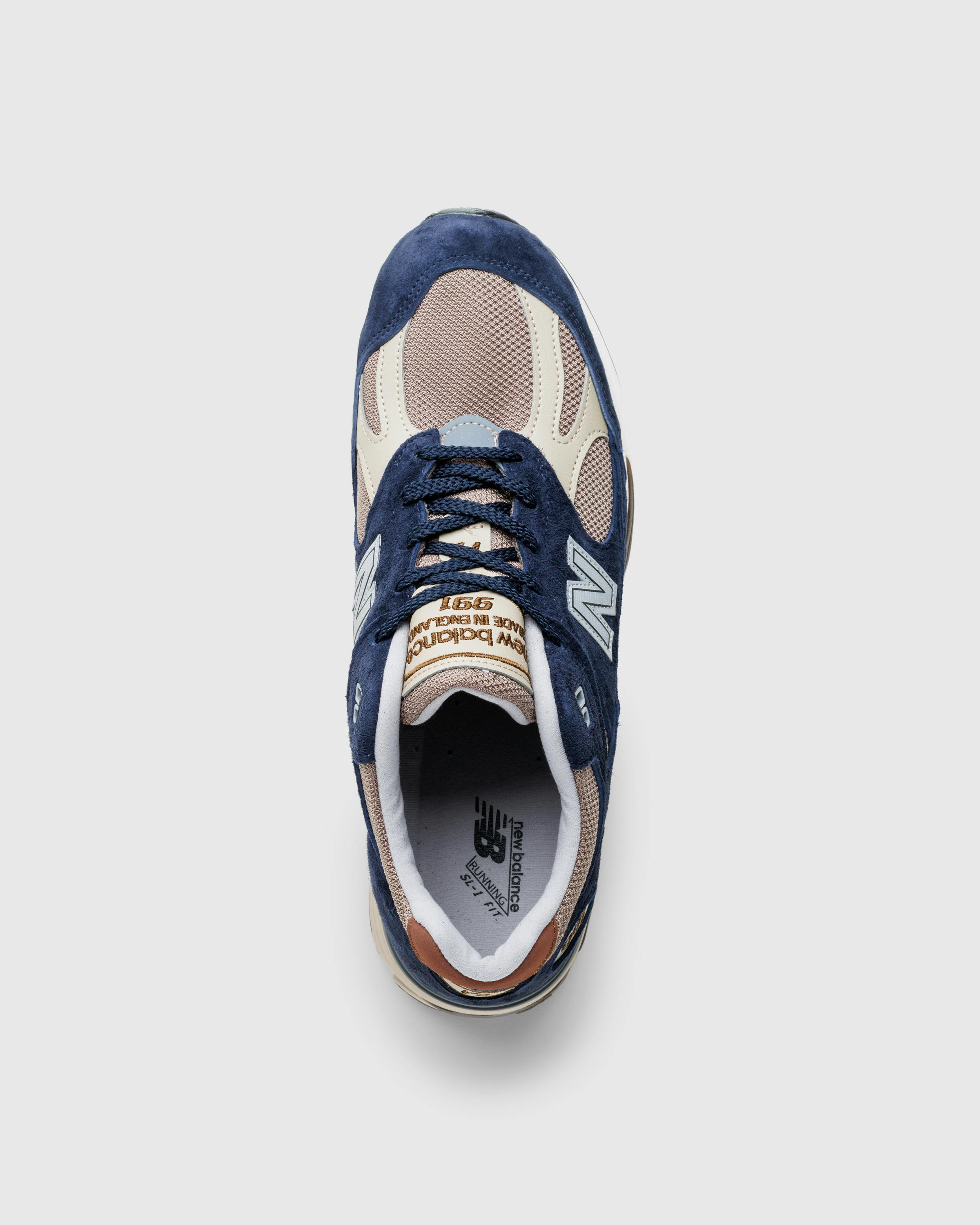 New Balance – Made in UK U991v2 DB Blue - Low Top Sneakers - Blue - Image 5