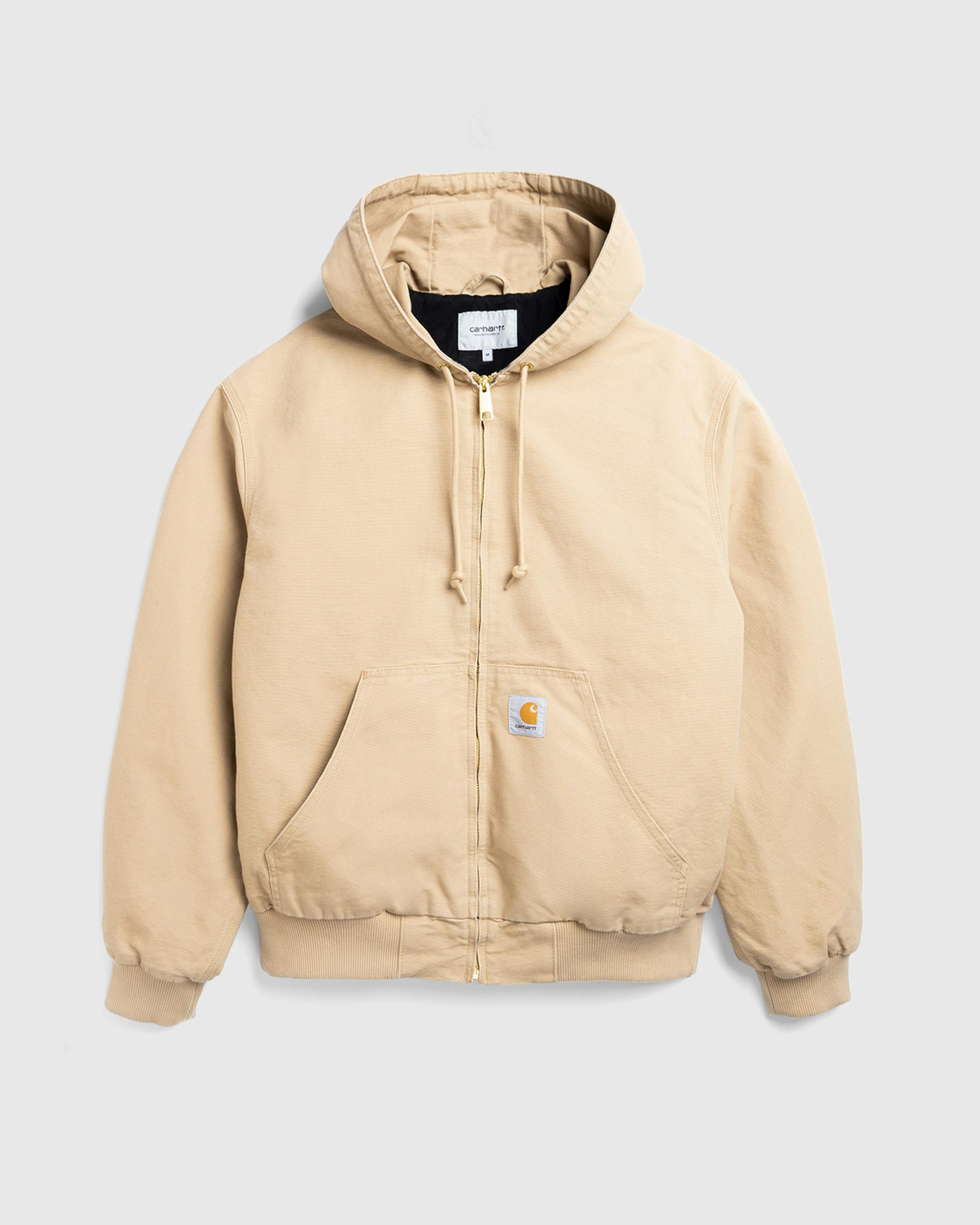 Carhartt WIP – OG Active Jacket Dusty Hamilton Brown/Rinsed - Jackets - Beige - Image 1