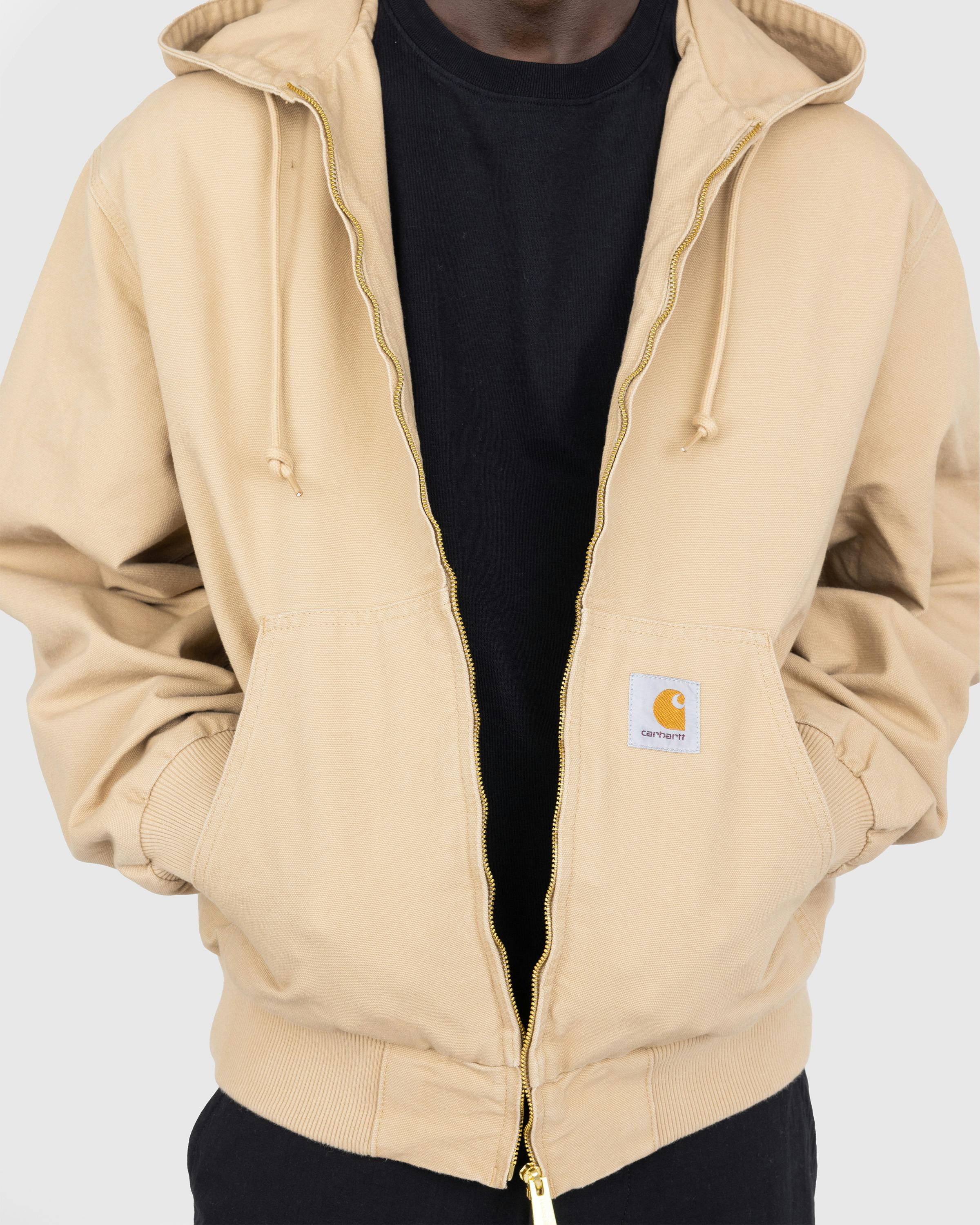 Carhartt WIP – OG Active Jacket Dusty Hamilton Brown/Rinsed - Jackets - Beige - Image 3