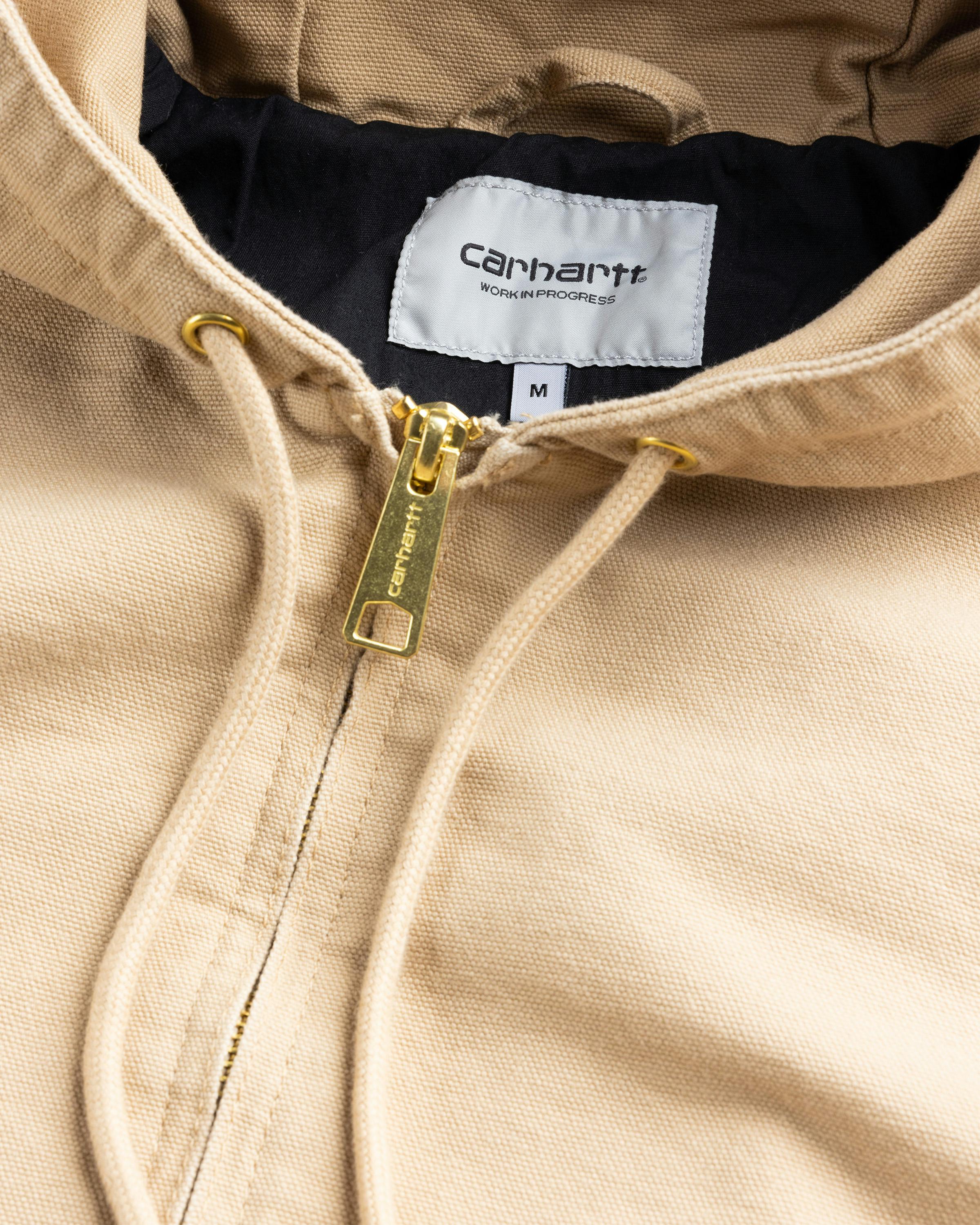 Carhartt WIP – OG Active Jacket Dusty Hamilton Brown/Rinsed - Jackets - Beige - Image 4