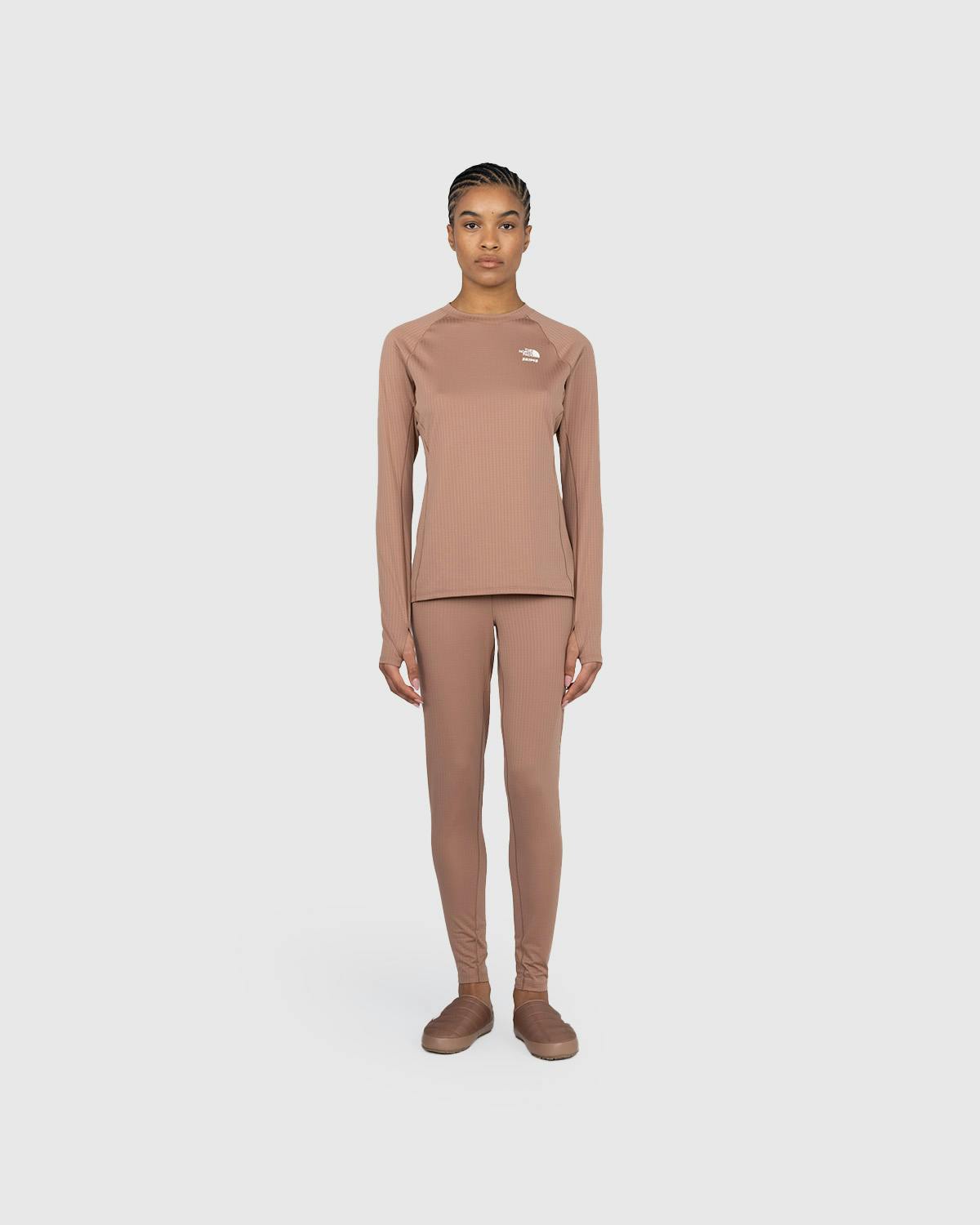 The North Face x SKIMS – W Dotknit Tight - Leggings - Beige - Image 4