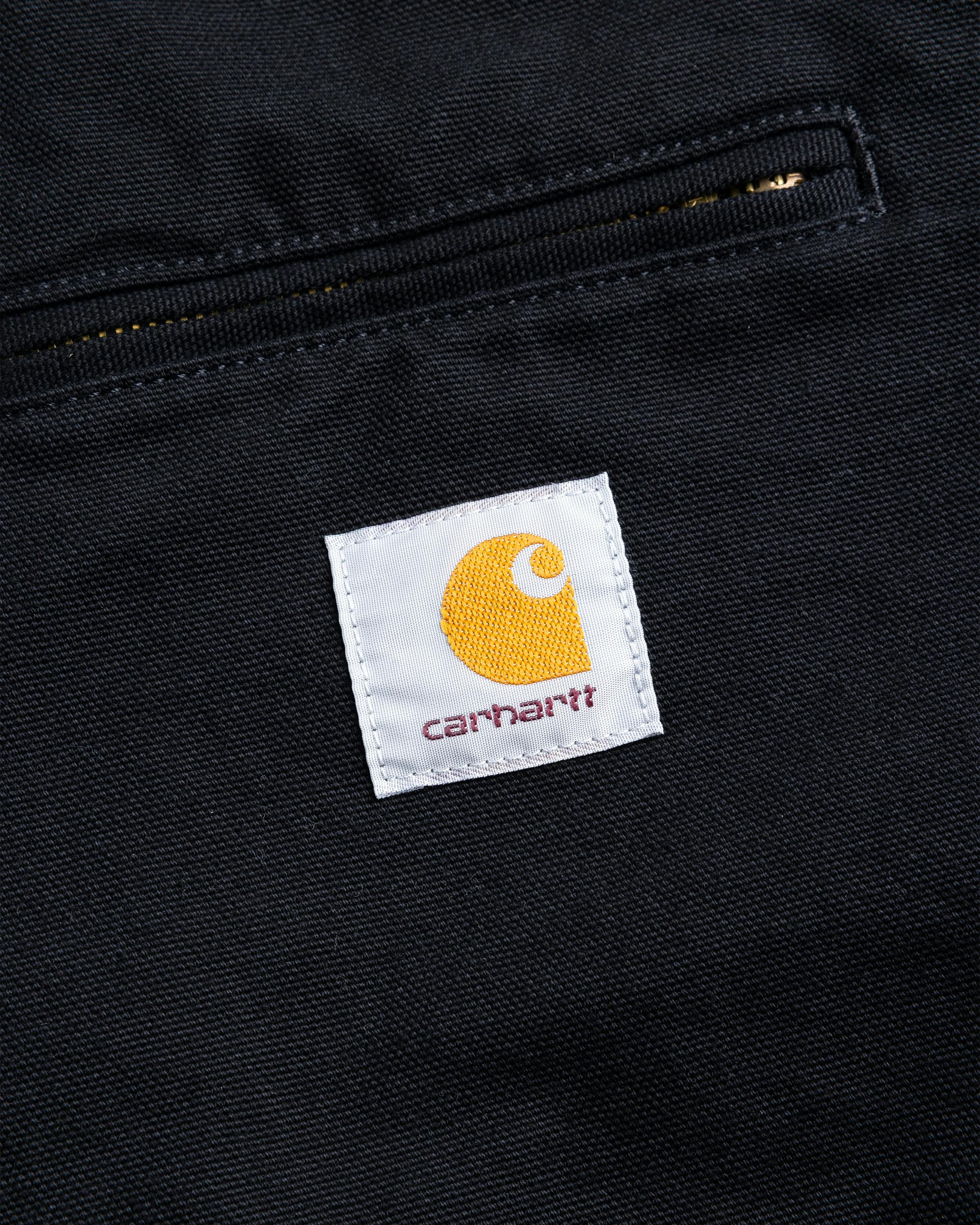 Carhartt WIP – Detroit Jacket Black/Black/Rinsed - Jackets - Black - Image 6