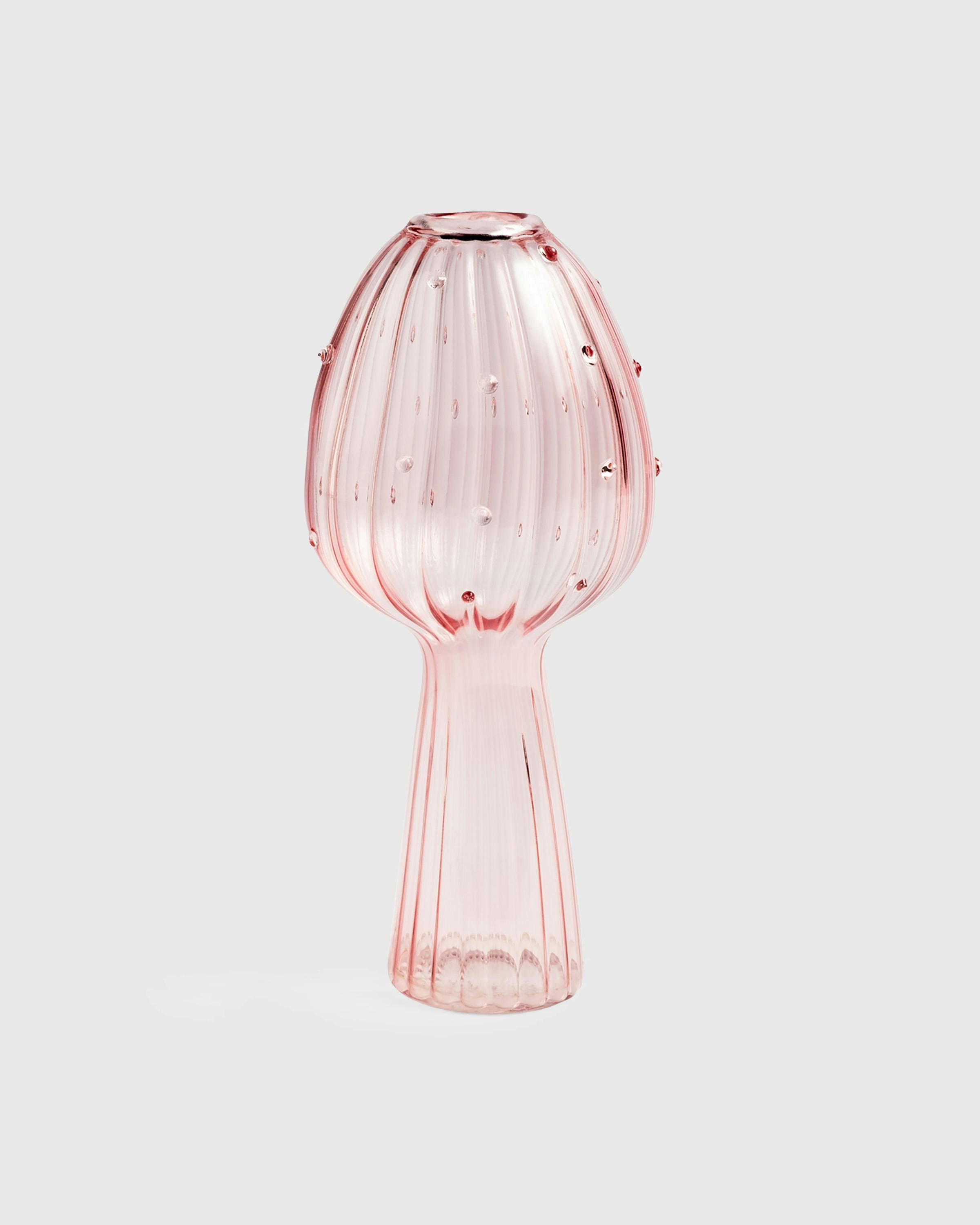 &Klevering – Vase Mushroom Pink - Glassware and Barware - Pink - Image 1