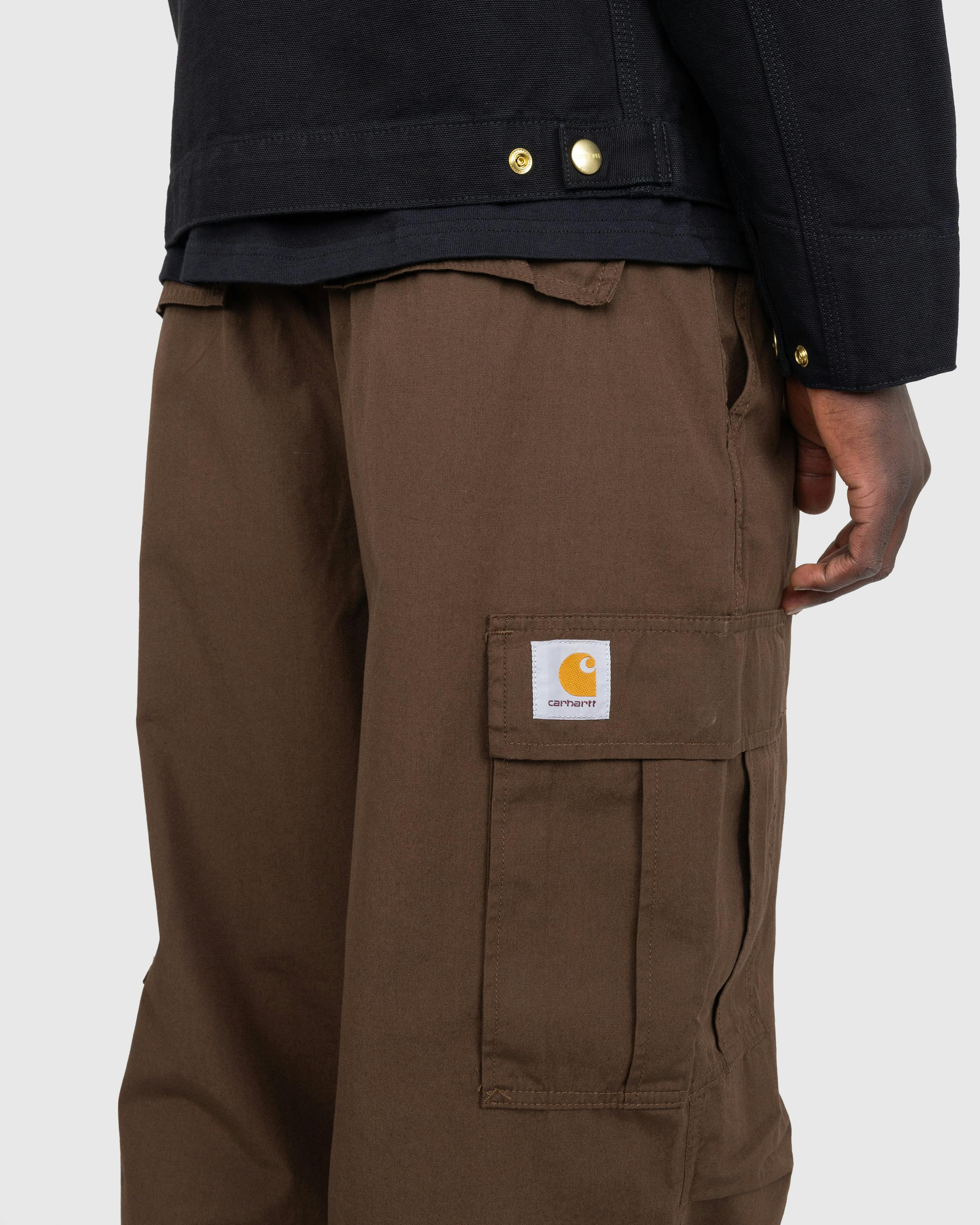 Carhartt WIP – Cole Cargo Pant Liberica/Rinsed - Cargo Pants - Brown - Image 3