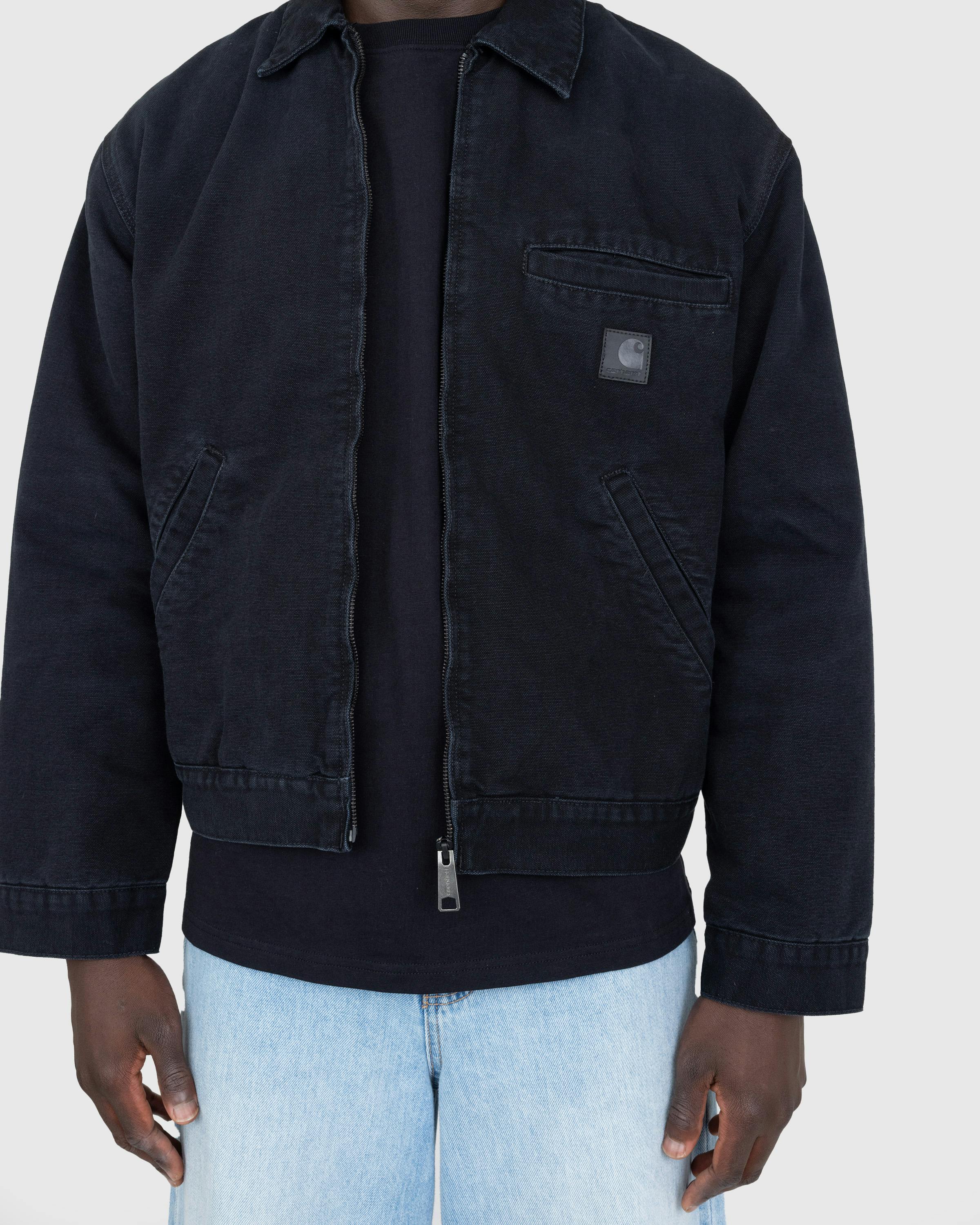 Carhartt WIP – W' Dayton Jacket Black/Stone Canvas - Jackets - Black - Image 4