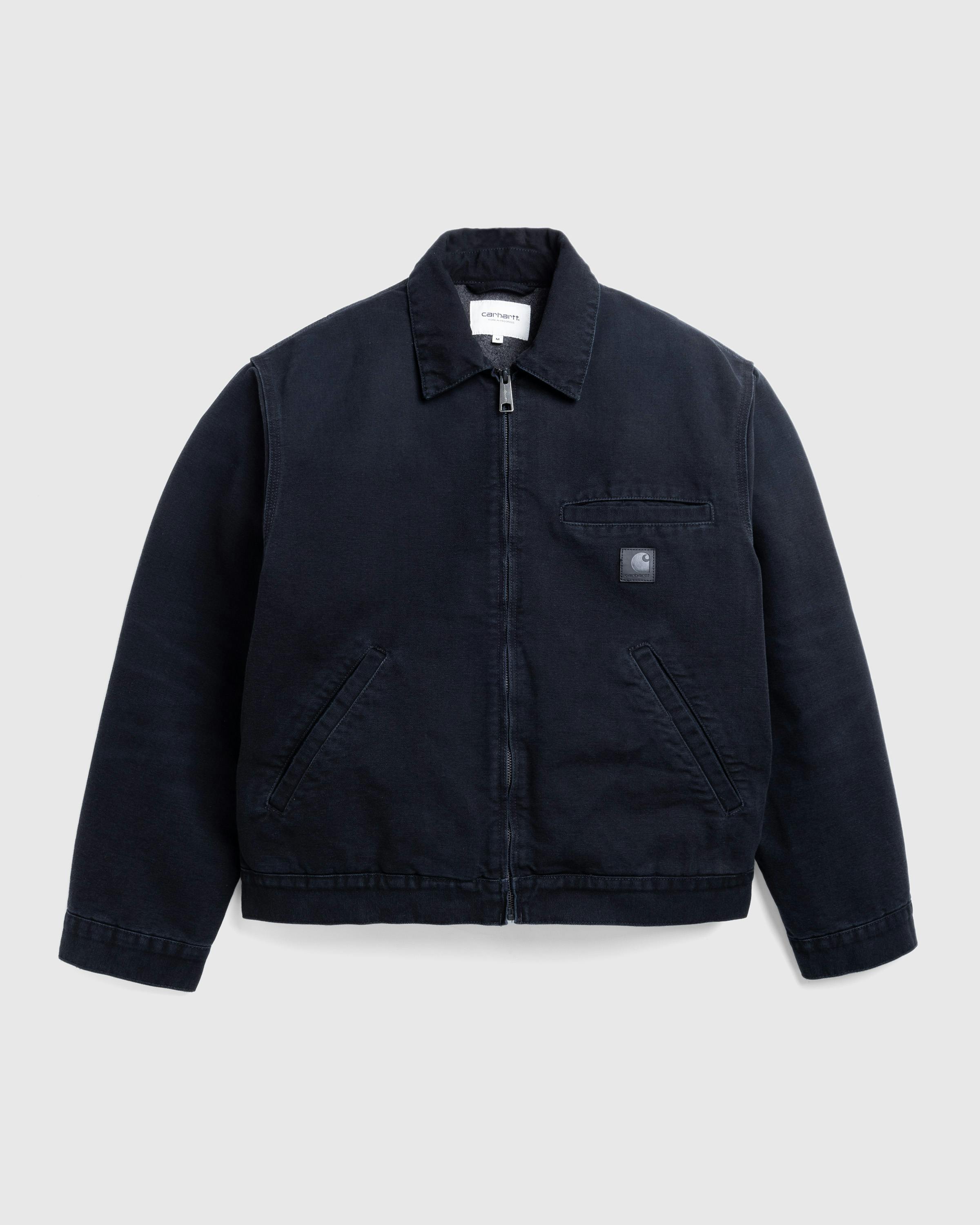 Carhartt WIP – W' Dayton Jacket Black/Stone Canvas - Jackets - Black - Image 1