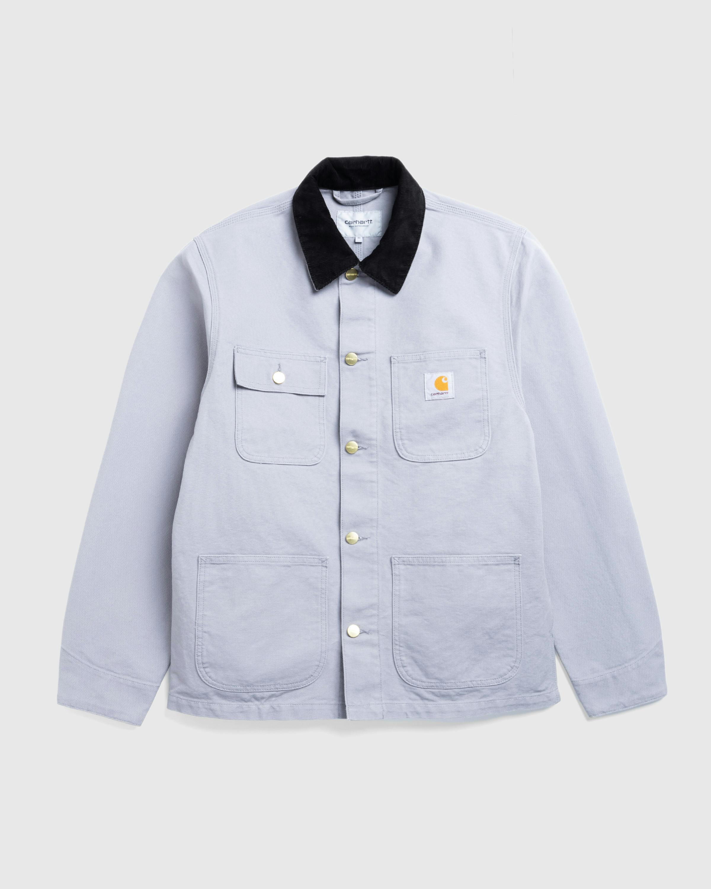 Carhartt WIP – Michigan Coat Yosemite/Black/Rinsed - Trench Coats - Grey - Image 1