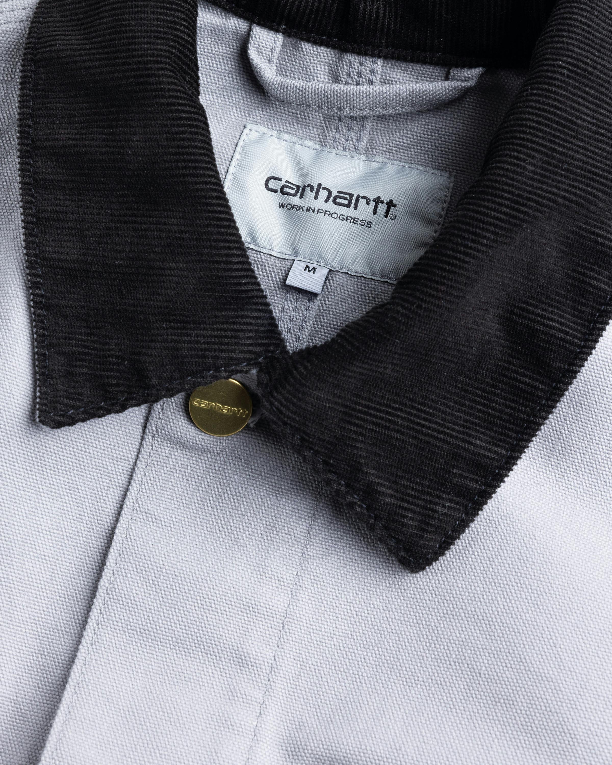 Carhartt WIP – Michigan Coat Yosemite/Black/Rinsed - Trench Coats - Grey - Image 4