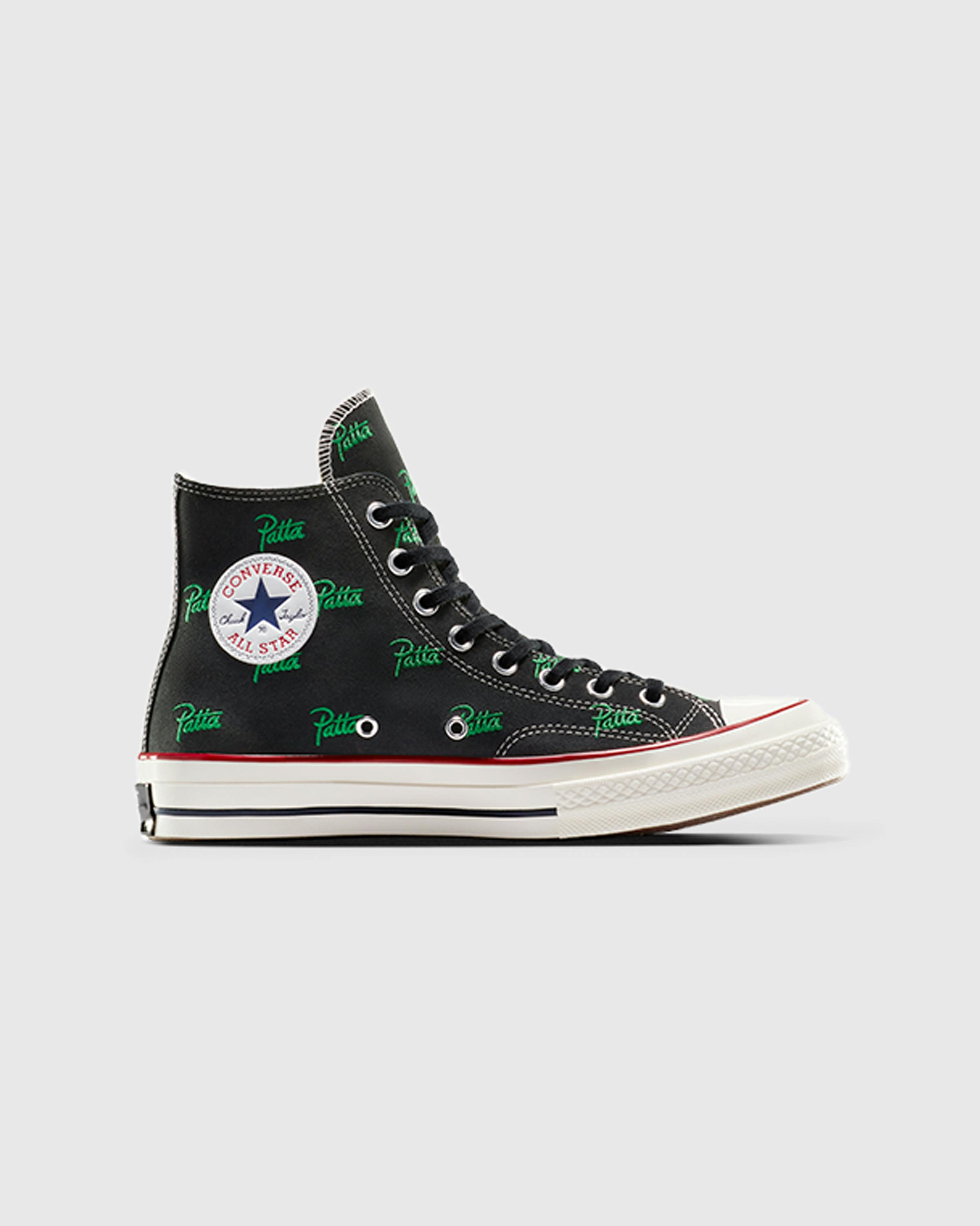 Converse x Patta – Chuck 70 - High Top Sneakers - Black - Image 1