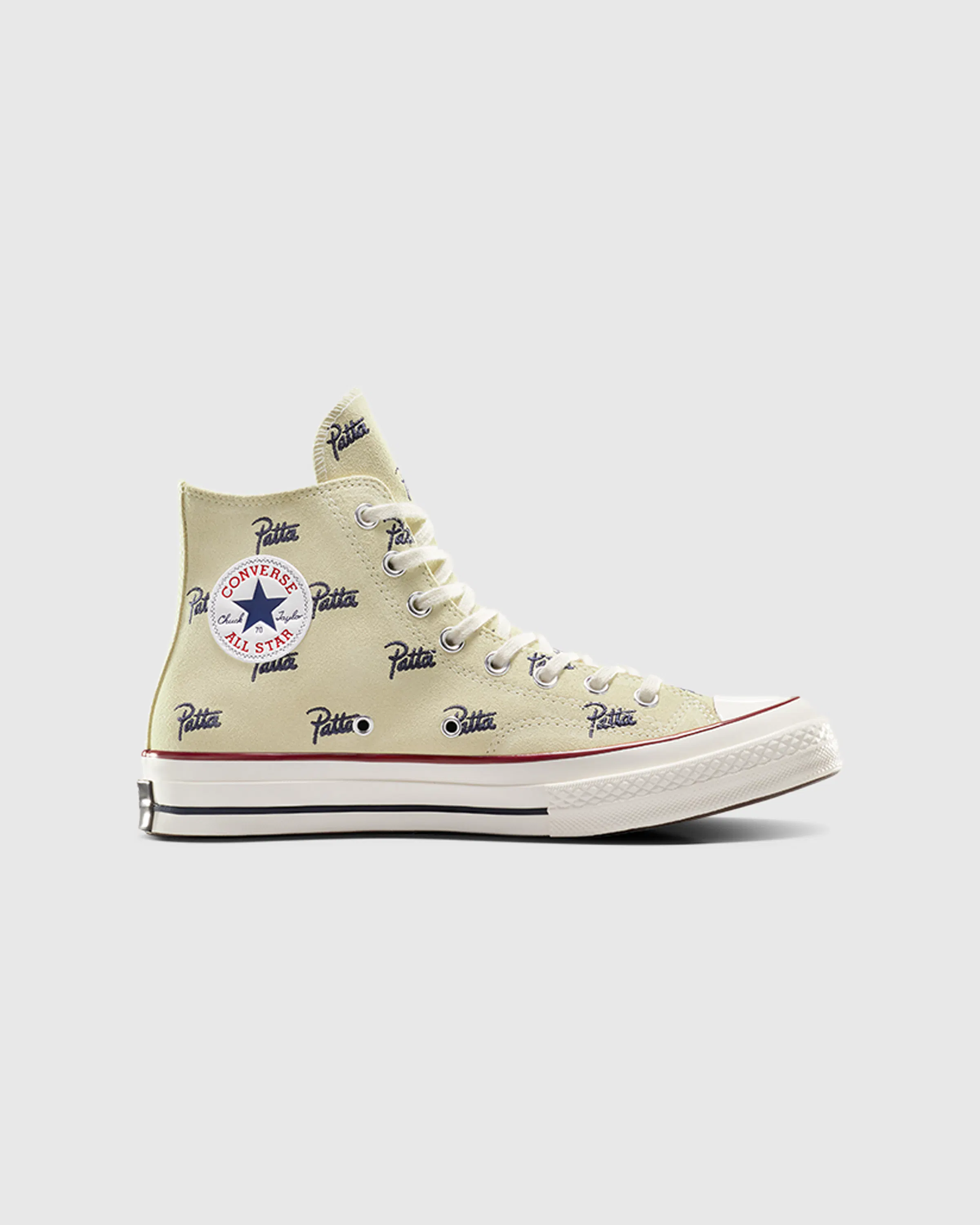 Converse x Patta – Chuck 70 Natural Ivory/Insignia Blue - High Top Sneakers - Beige - Image 1