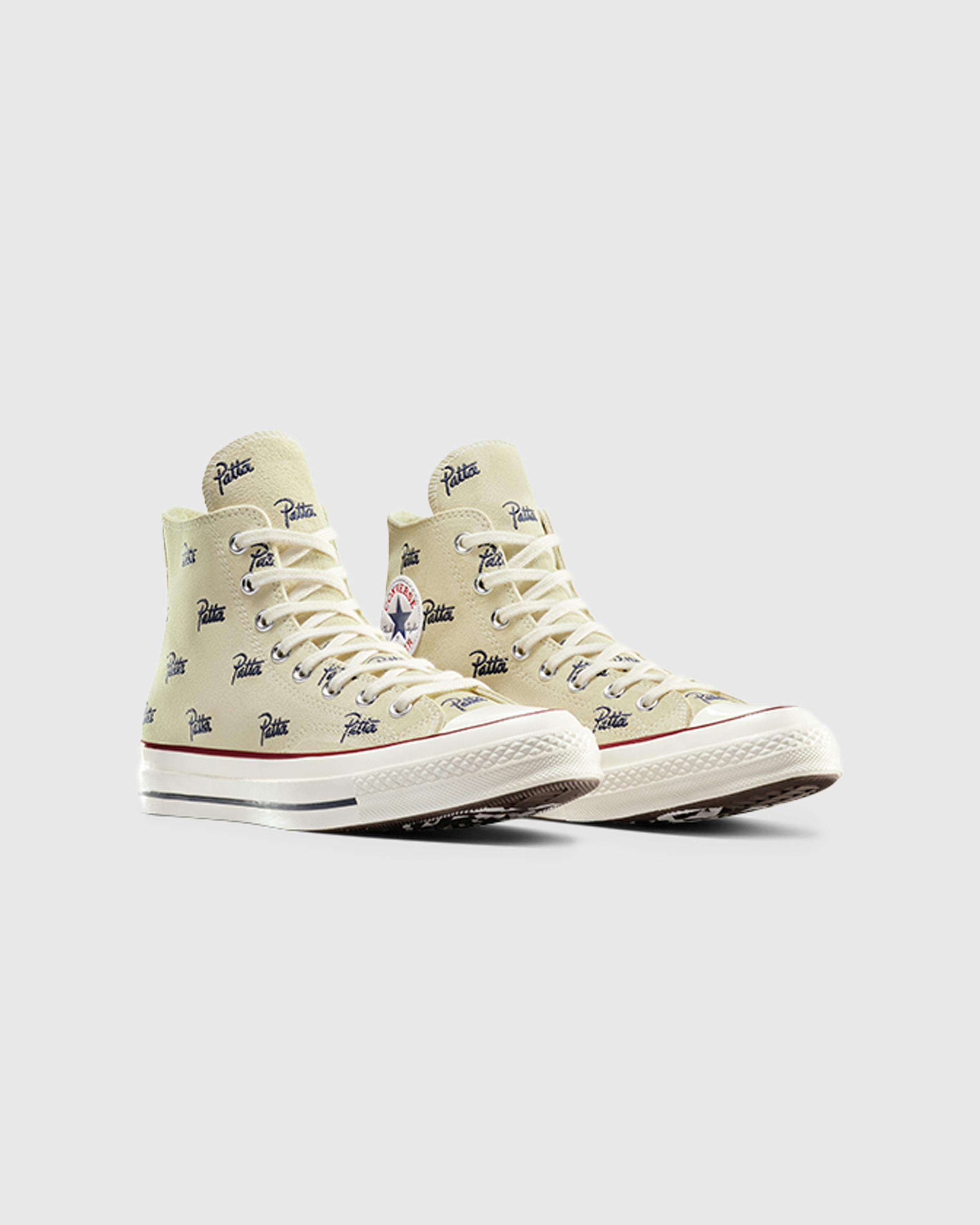 Converse x Patta – Chuck 70 Natural Ivory/Insignia Blue - High Top Sneakers - Beige - Image 4