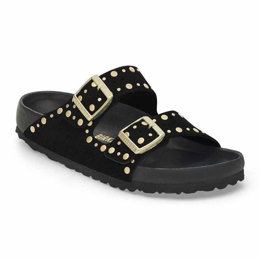 birkenstock riveted studded clog sandals