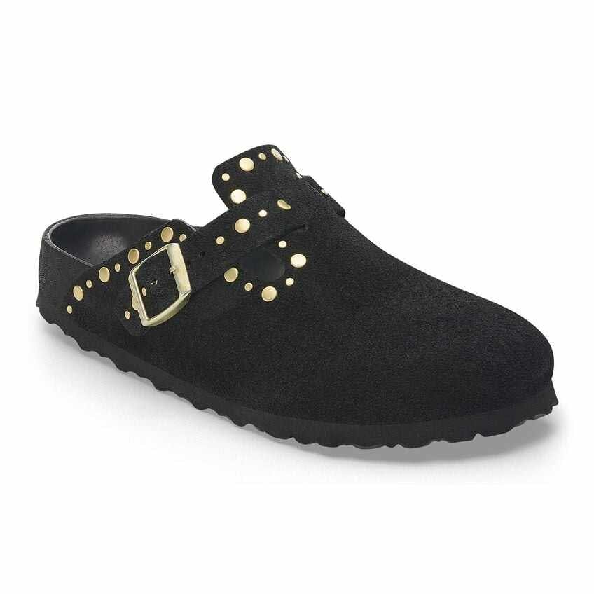 birkenstock riveted studded clog sandals