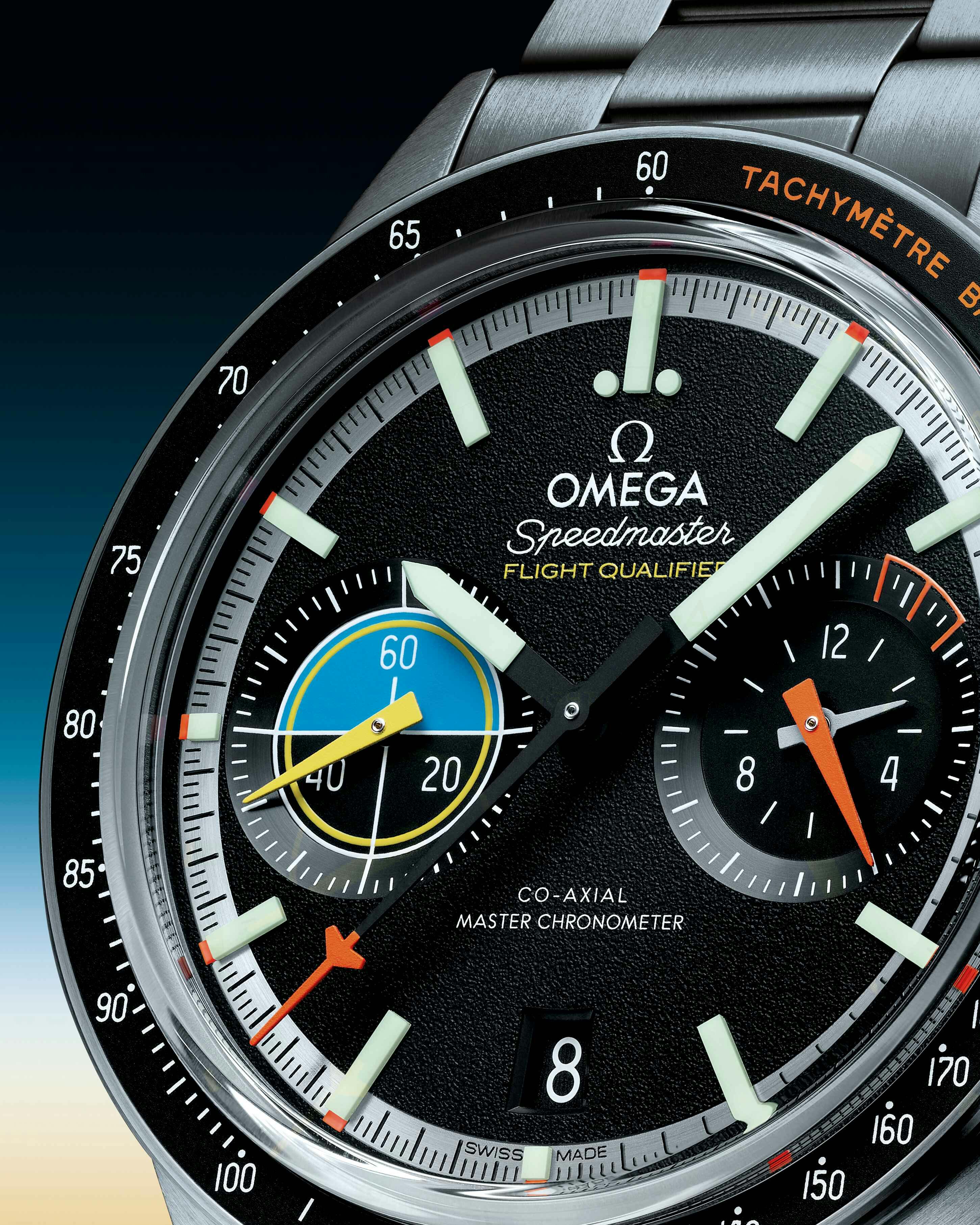 OMEGA Speedmaster Pilot Co-Axial Master Chronometer Chronograph "Flight Qualified"