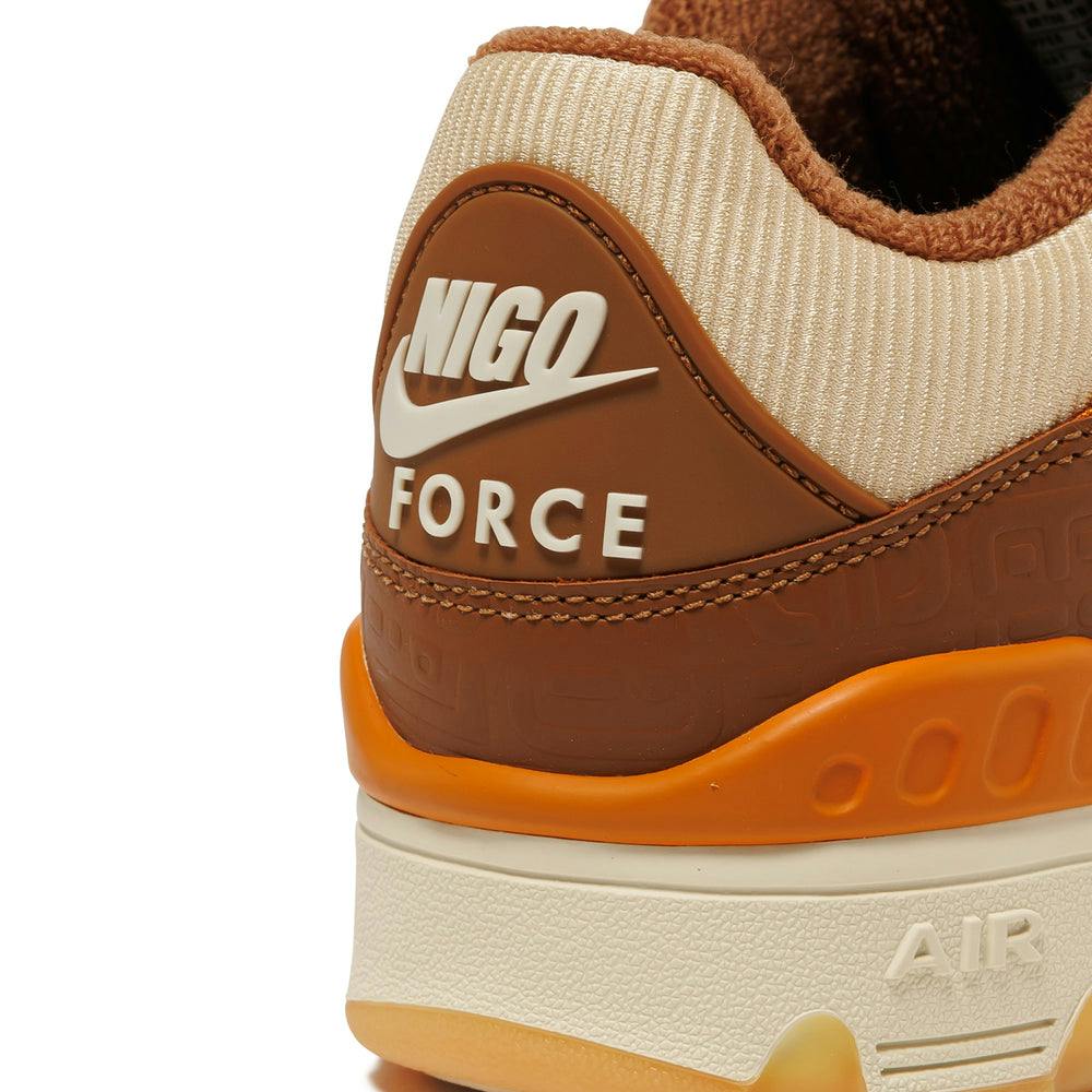 nigo nike air force 3 beige sneaker