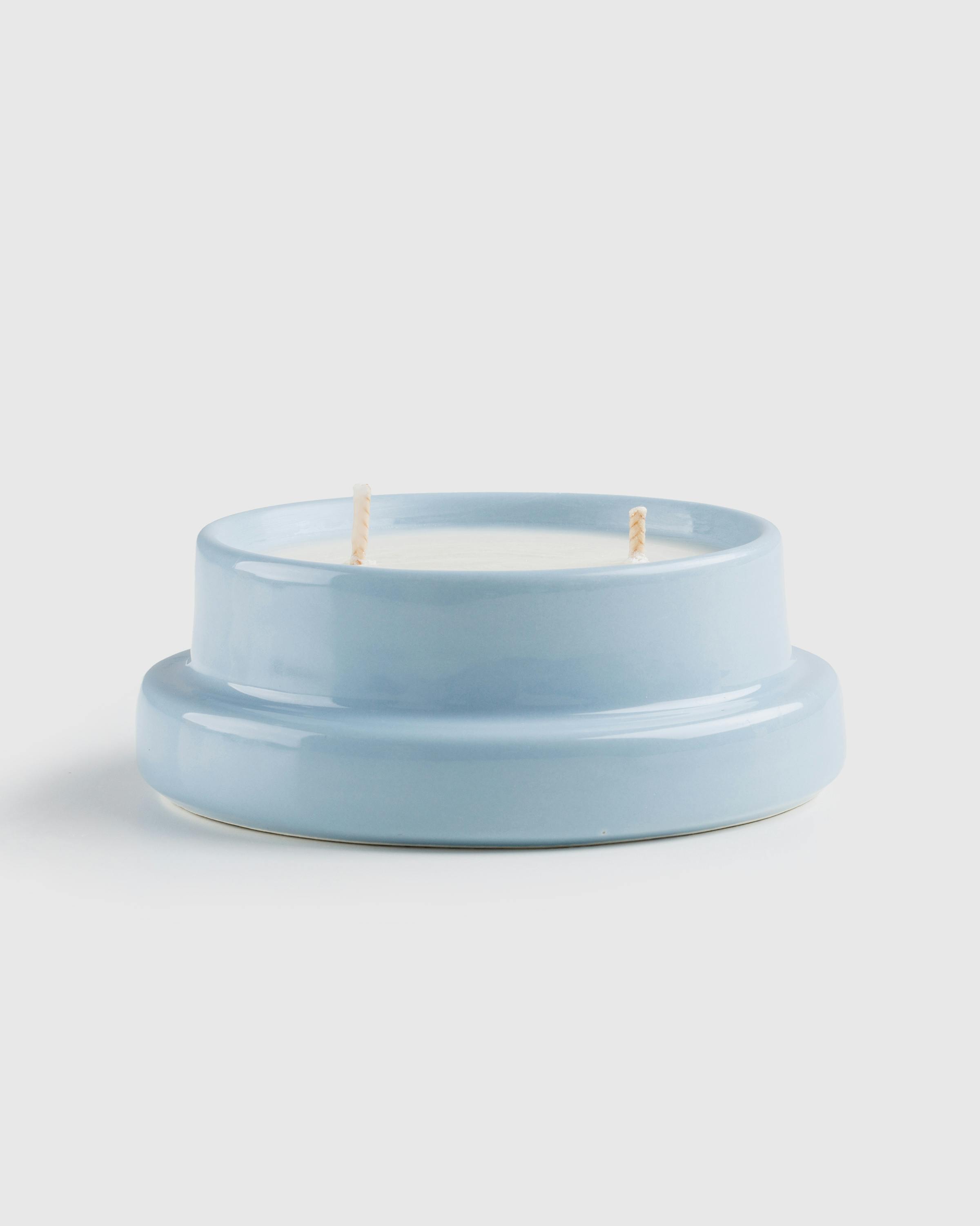 Weed'd – SB002 Ceramic Candle and Pot - Candles and Fragrances - Blue - Image 1