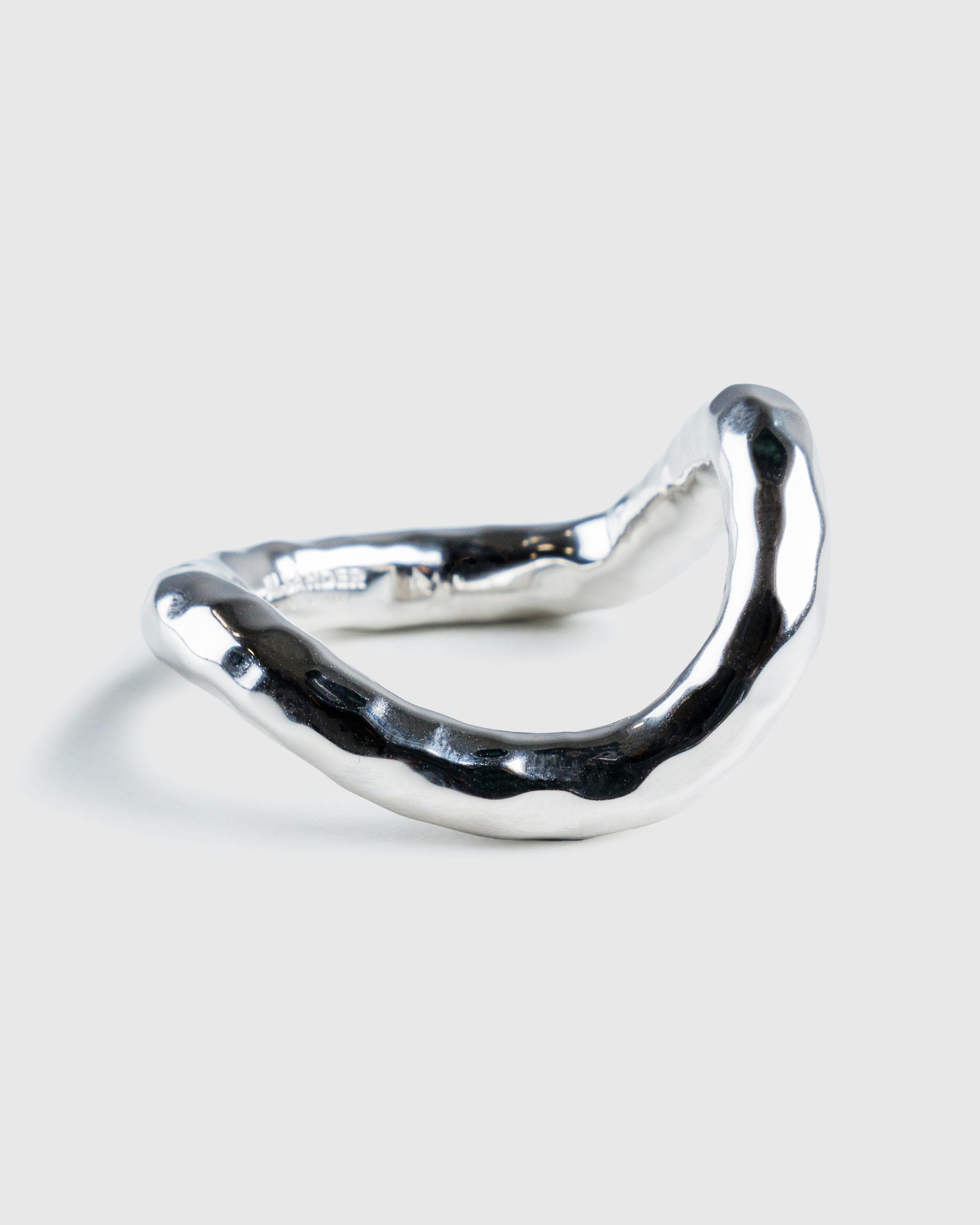 Jil Sander – FM5 Ring 4 - Rings - Silver - Image 4