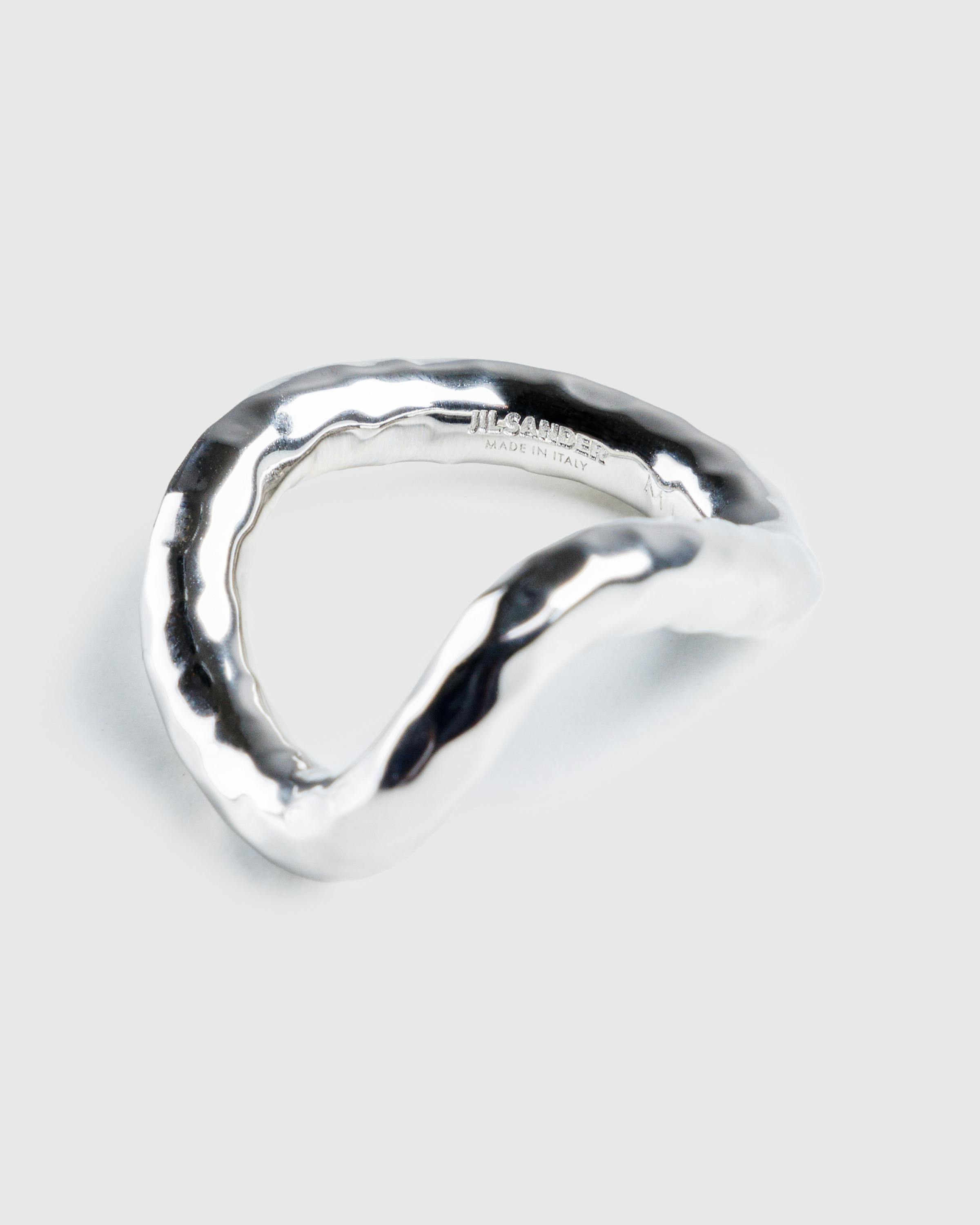 Jil Sander – FM5 Ring 4 - Rings - Silver - Image 3