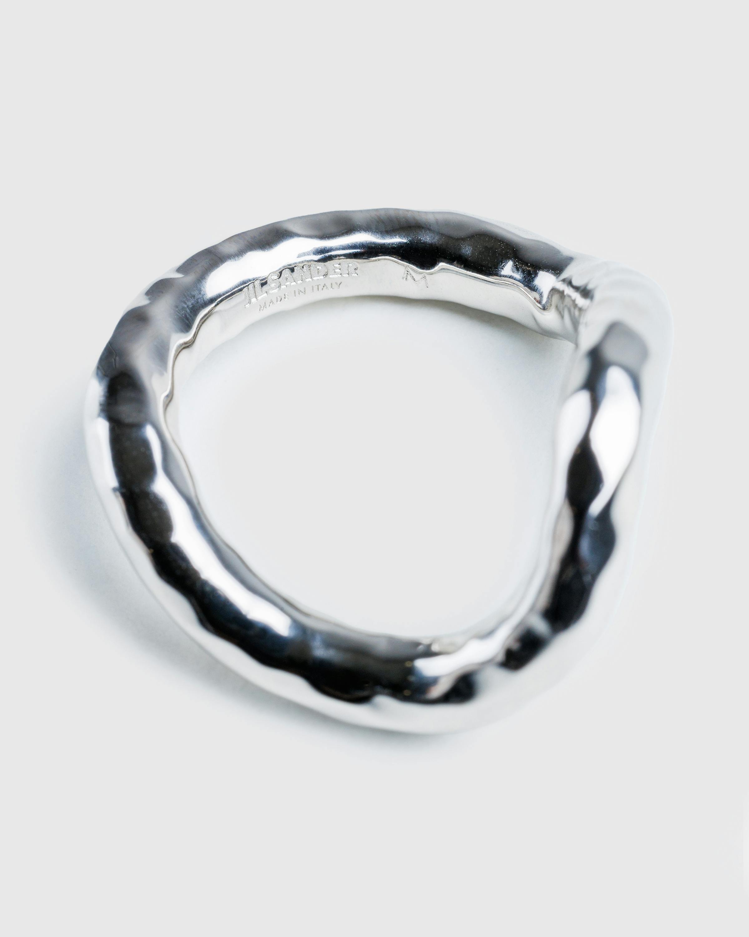 Jil Sander – FM5 Ring 4 - Rings - Silver - Image 1