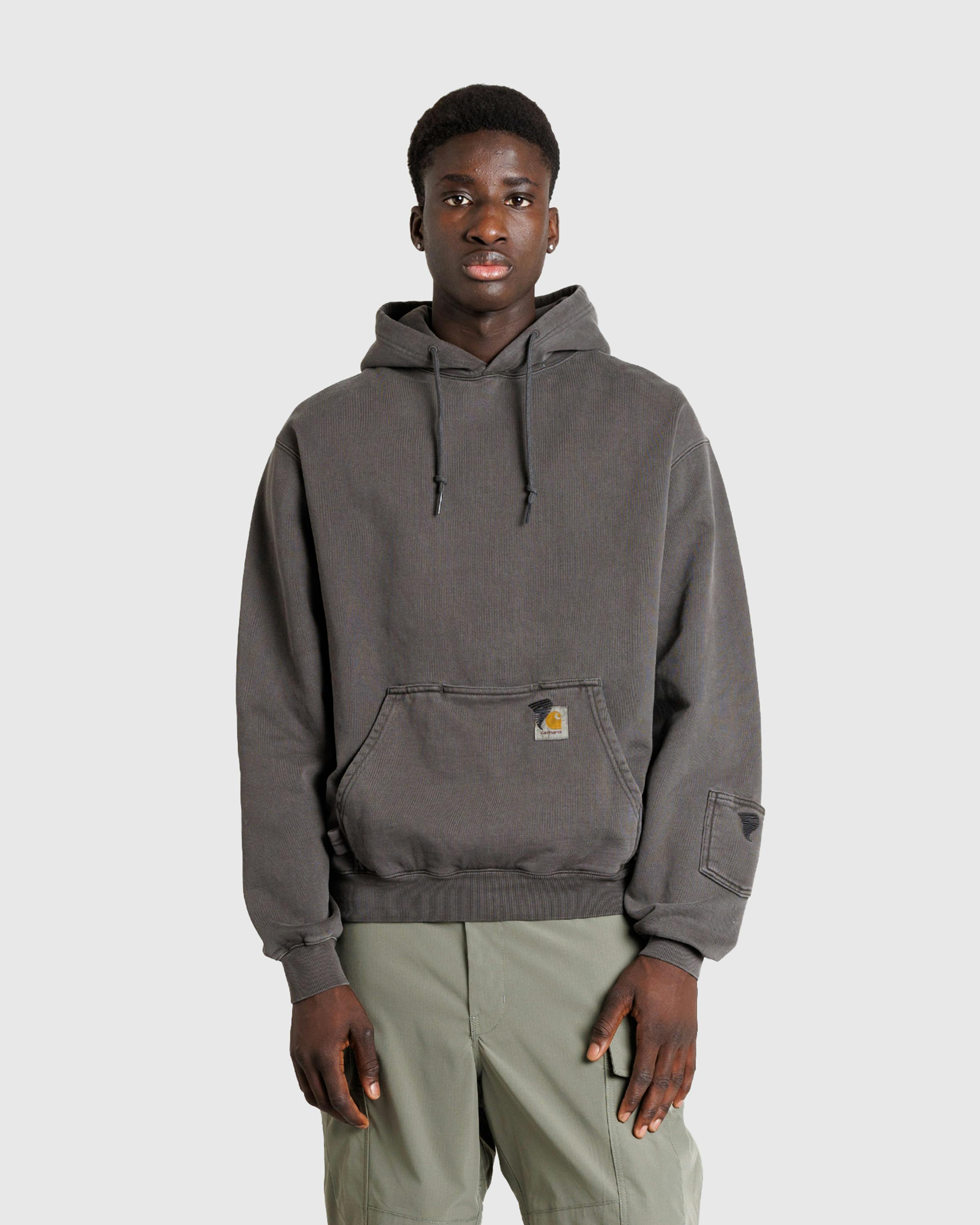 Carhartt WIP x Invincible – Hooded Pigment Dyed Sweat - Hoodies - Black - Image 2