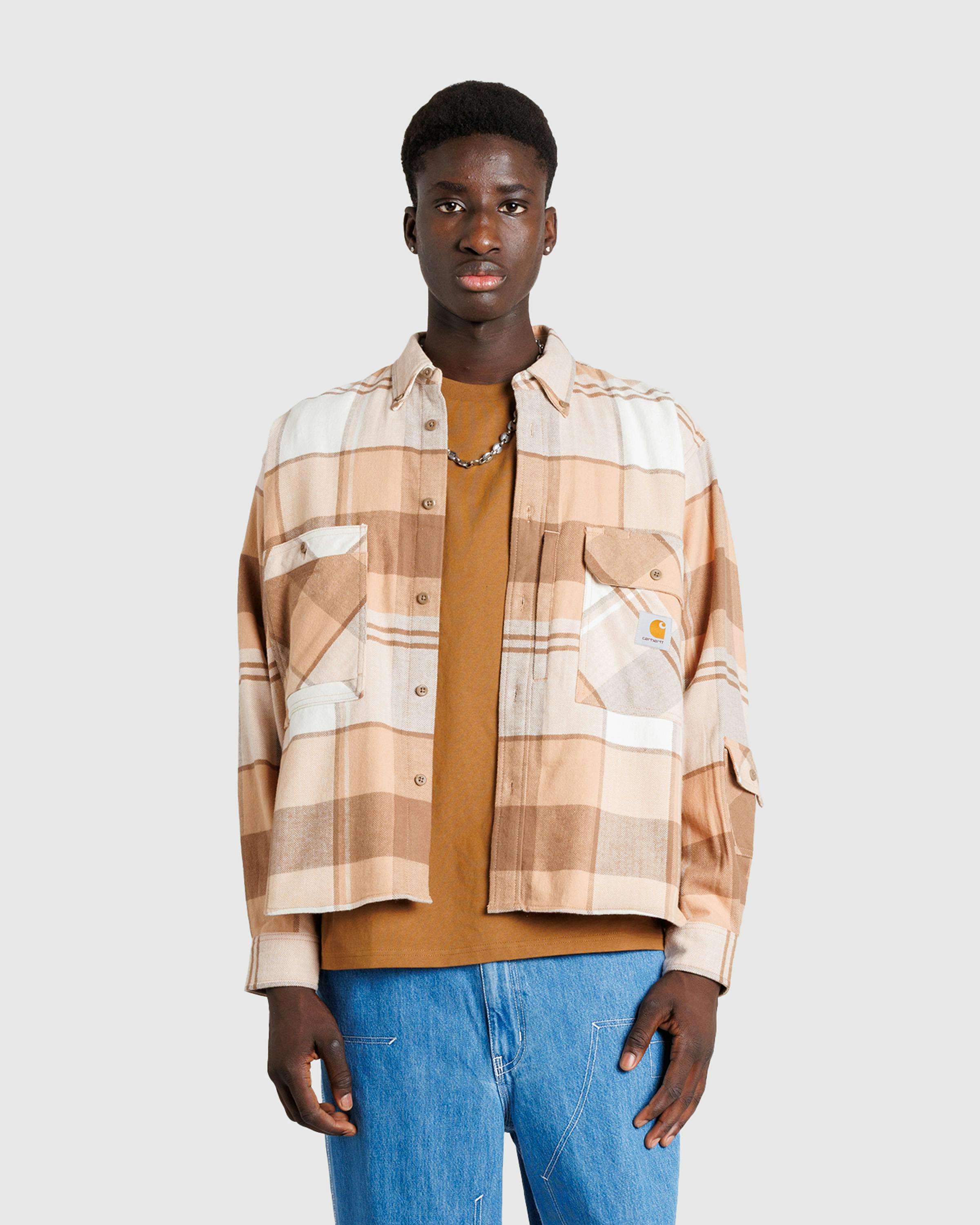 Carhartt WIP x Invincible – L/S Work Shirt Max - Longsleeves - Brown - Image 2