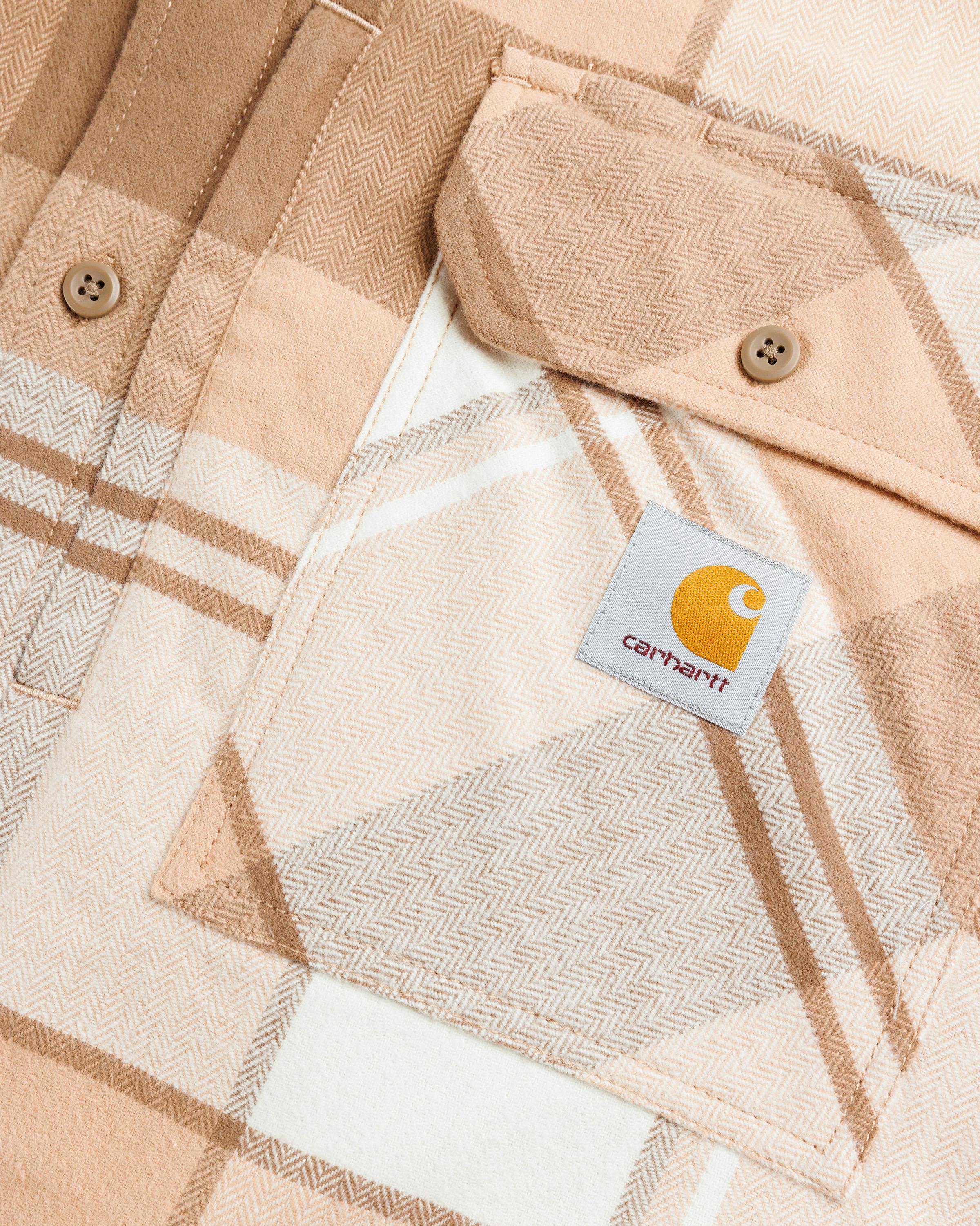 Carhartt WIP x Invincible – L/S Work Shirt Max - Longsleeves - Brown - Image 3