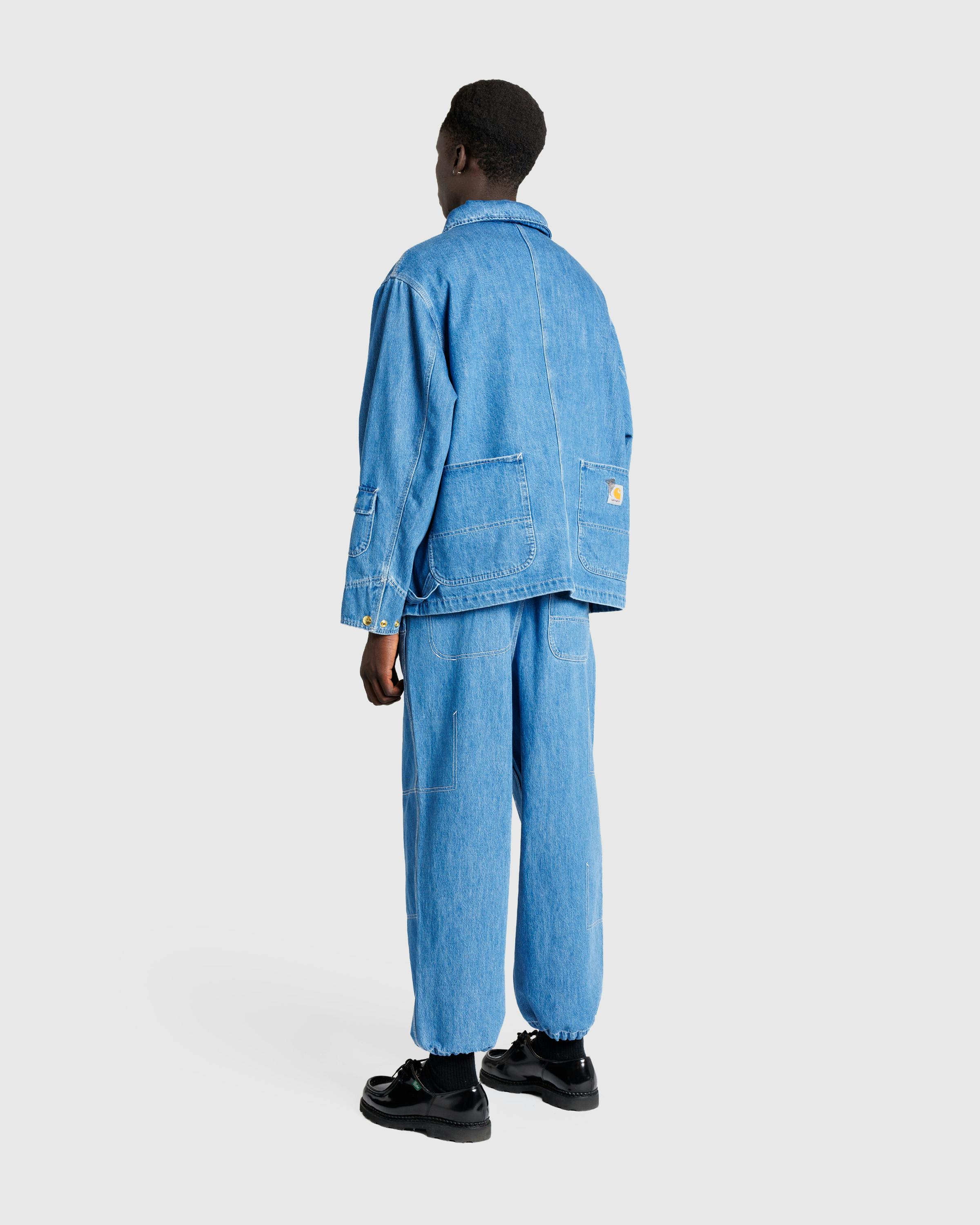 Carhartt WIP x Invincible – Denim Chore Coat Max - Denim Jackets - Blue - Image 6