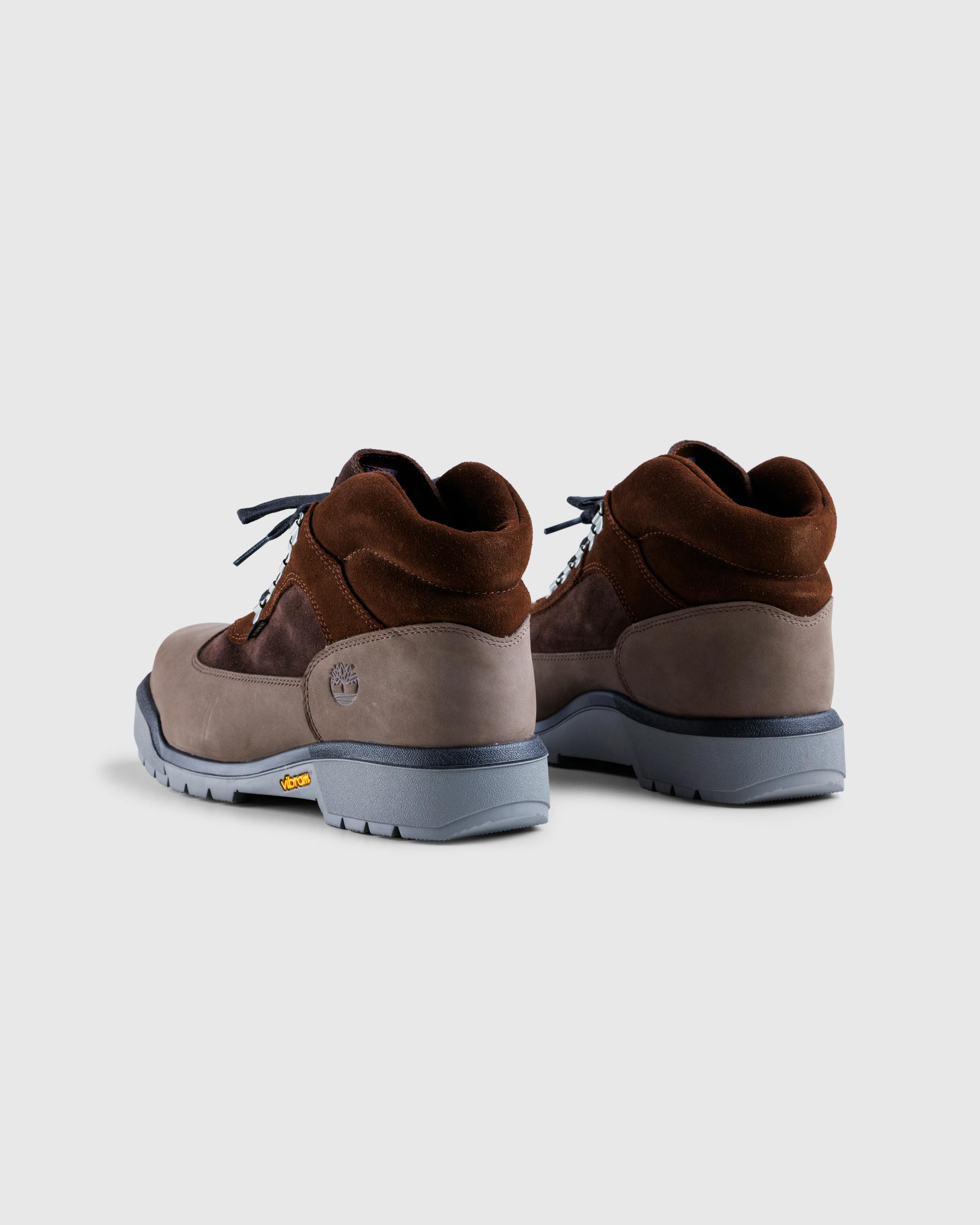 Timberland – Field Boot Mid GTX Dark Brown Nubuck - Laced Up Boots - Brown - Image 4