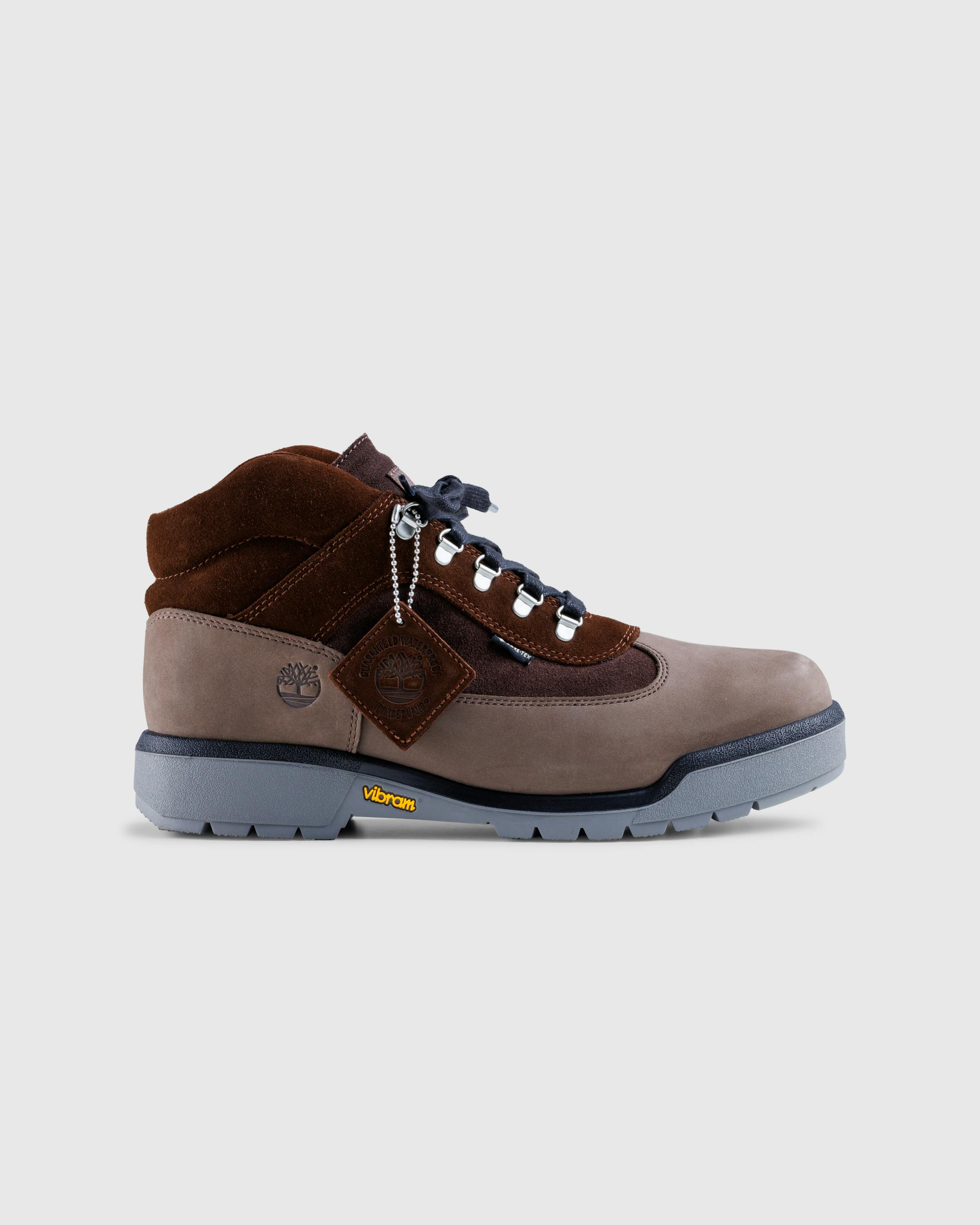 Timberland – Field Boot Mid GTX Dark Brown Nubuck - Laced Up Boots - Brown - Image 1