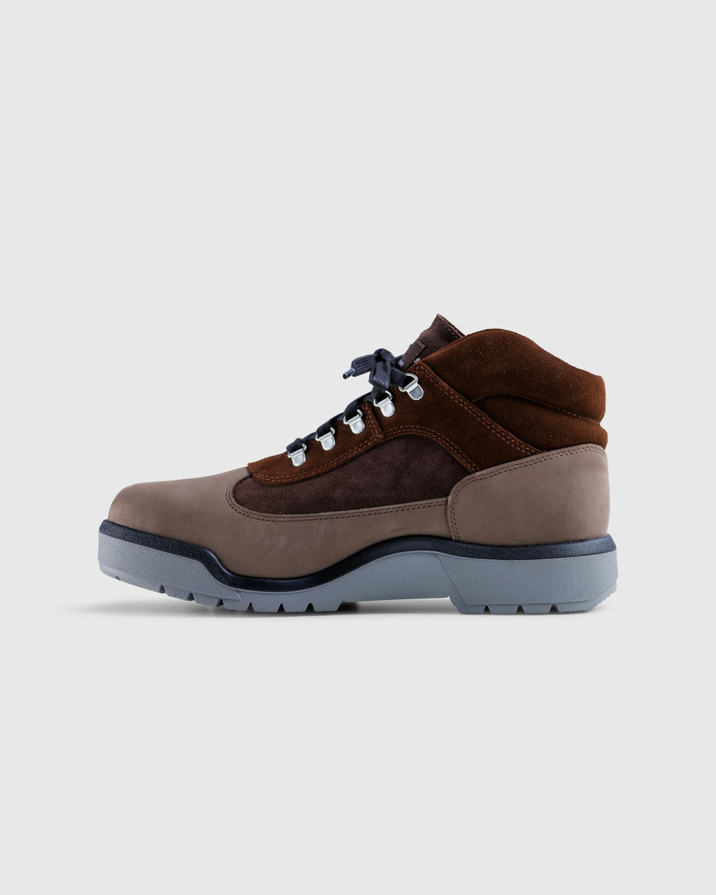 Timberland – Field Boot Mid GTX Dark Brown Nubuck - Laced Up Boots - Brown - Image 2