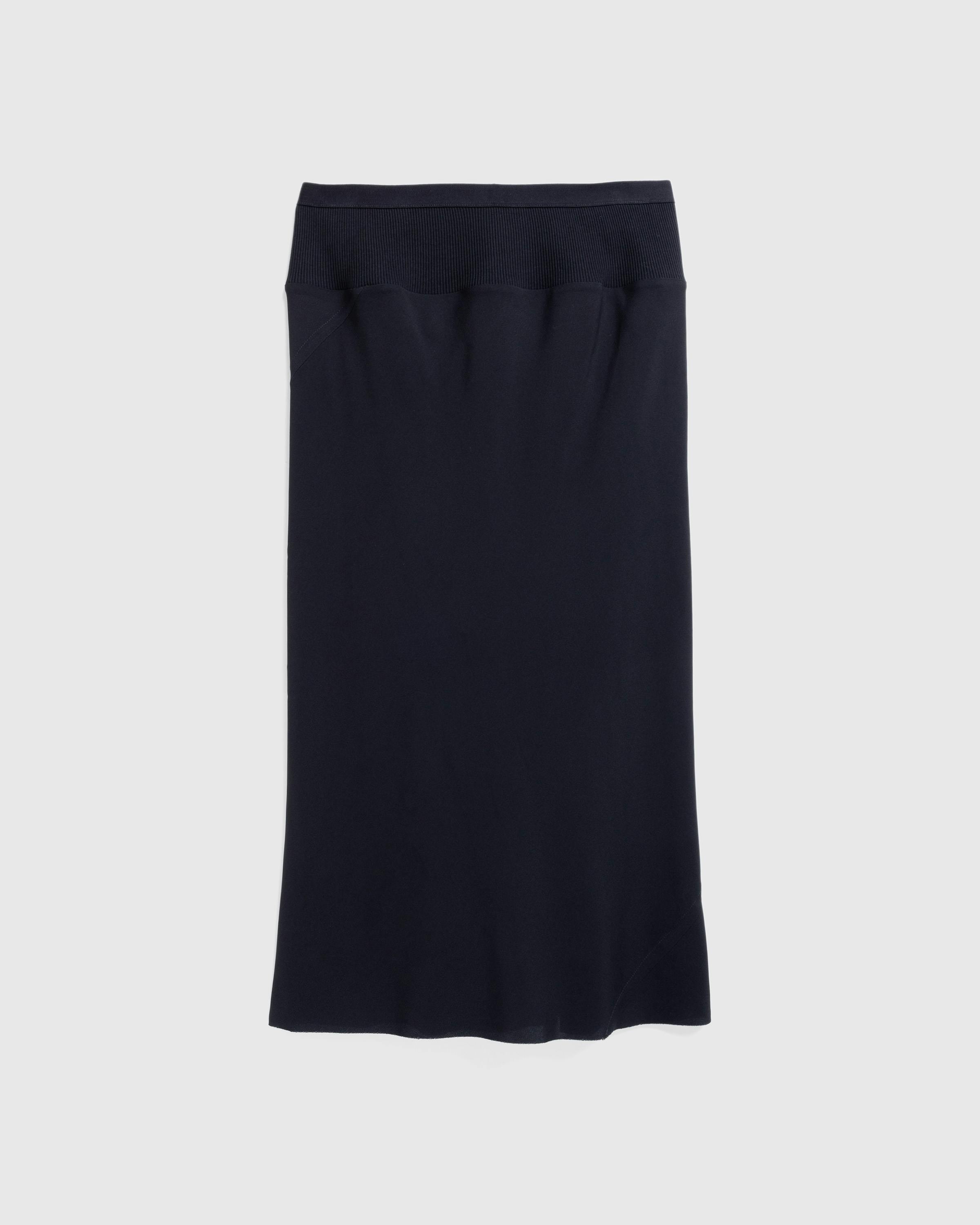 Rick Owens – Knee Bias Skirt - Maxi - Black - Image 1