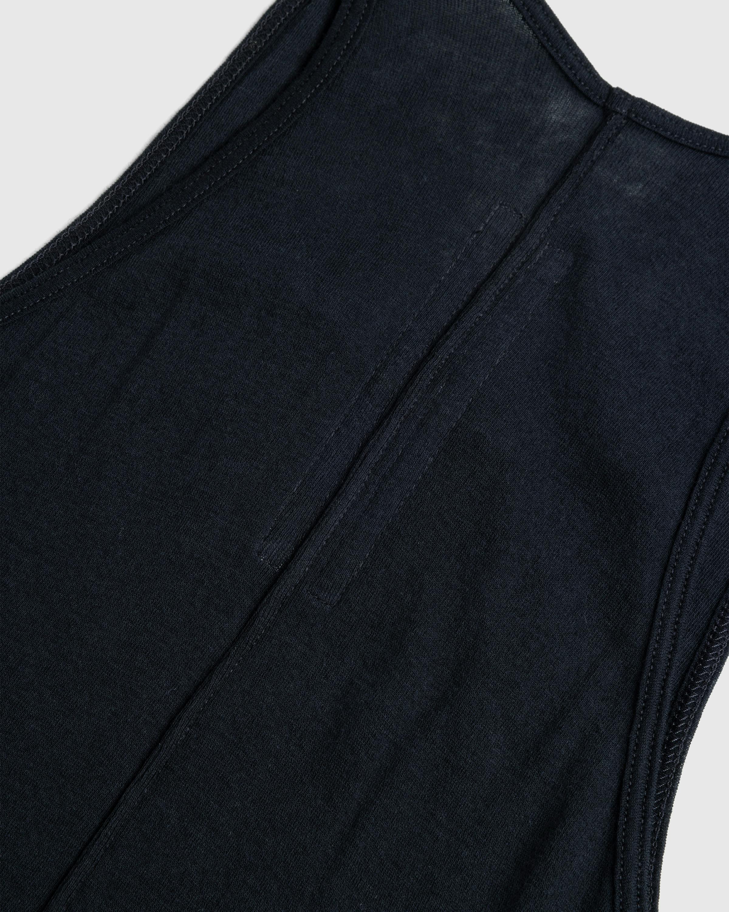 Rick Owens – Basic Rib Tank - Tank Tops - Black - Image 2