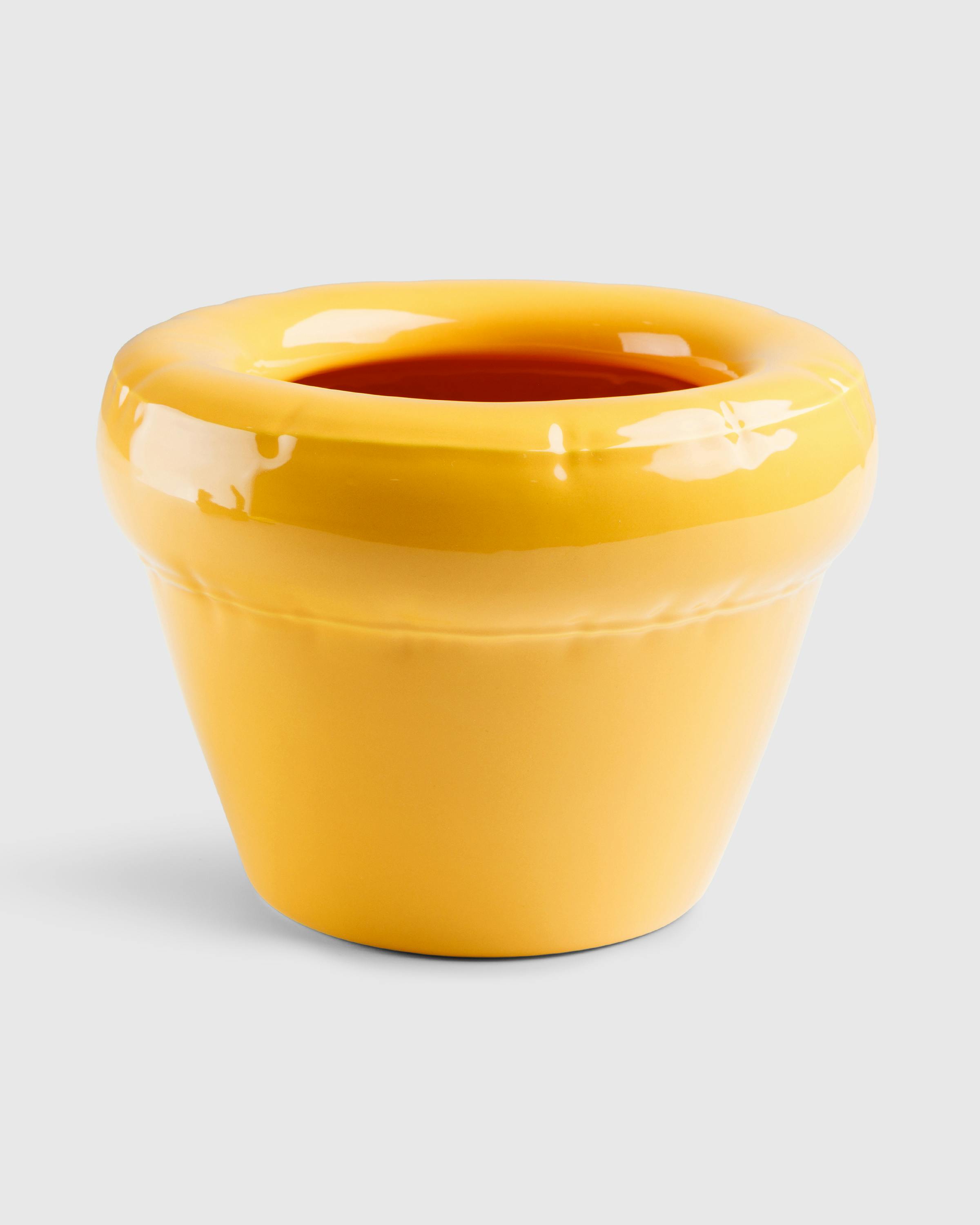 Home Studyo – Planter Pierre - Furniture - Yellow - Image 1