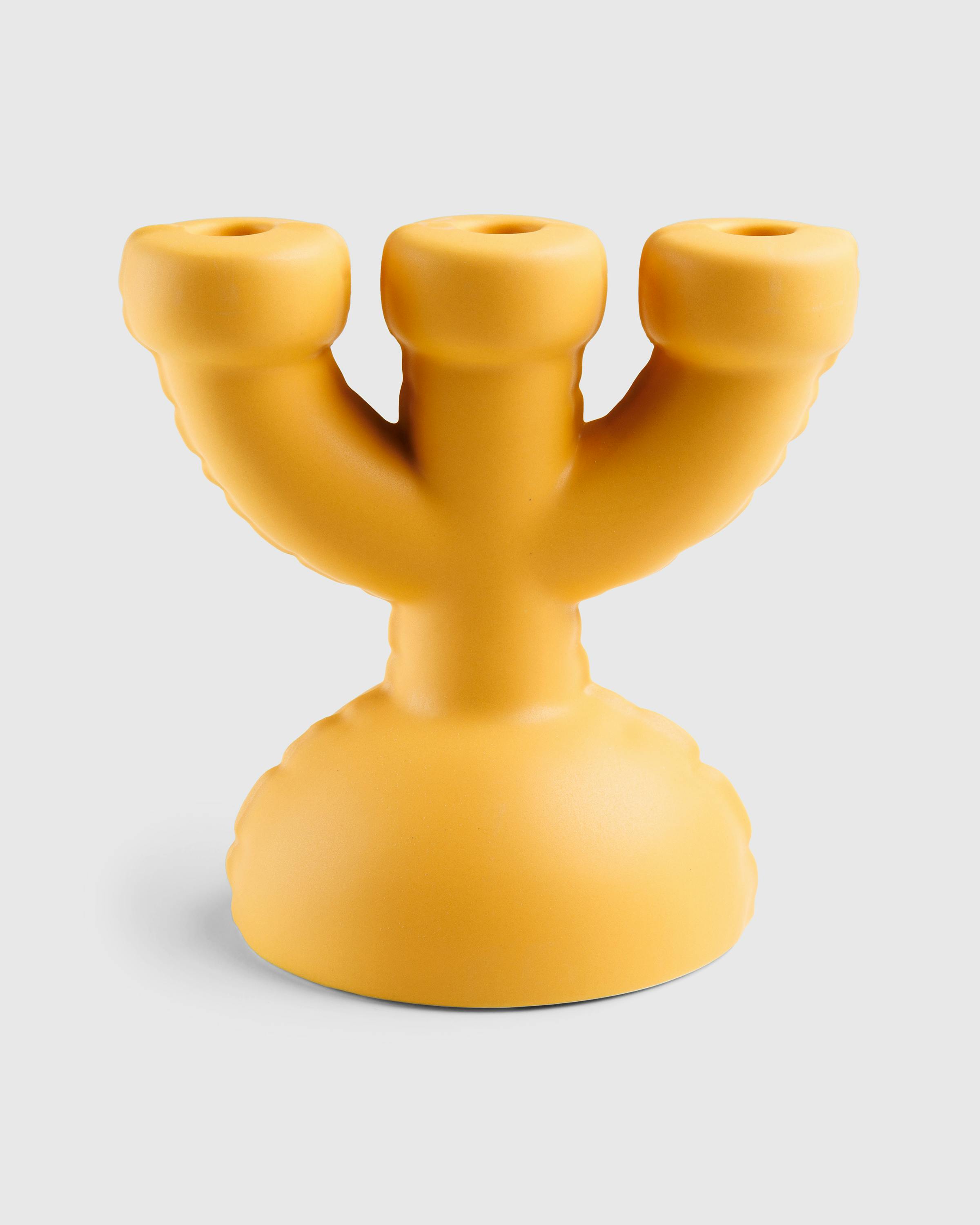 Home Studyo – Candelabra Eric - Candles and Fragrances - Yellow - Image 1