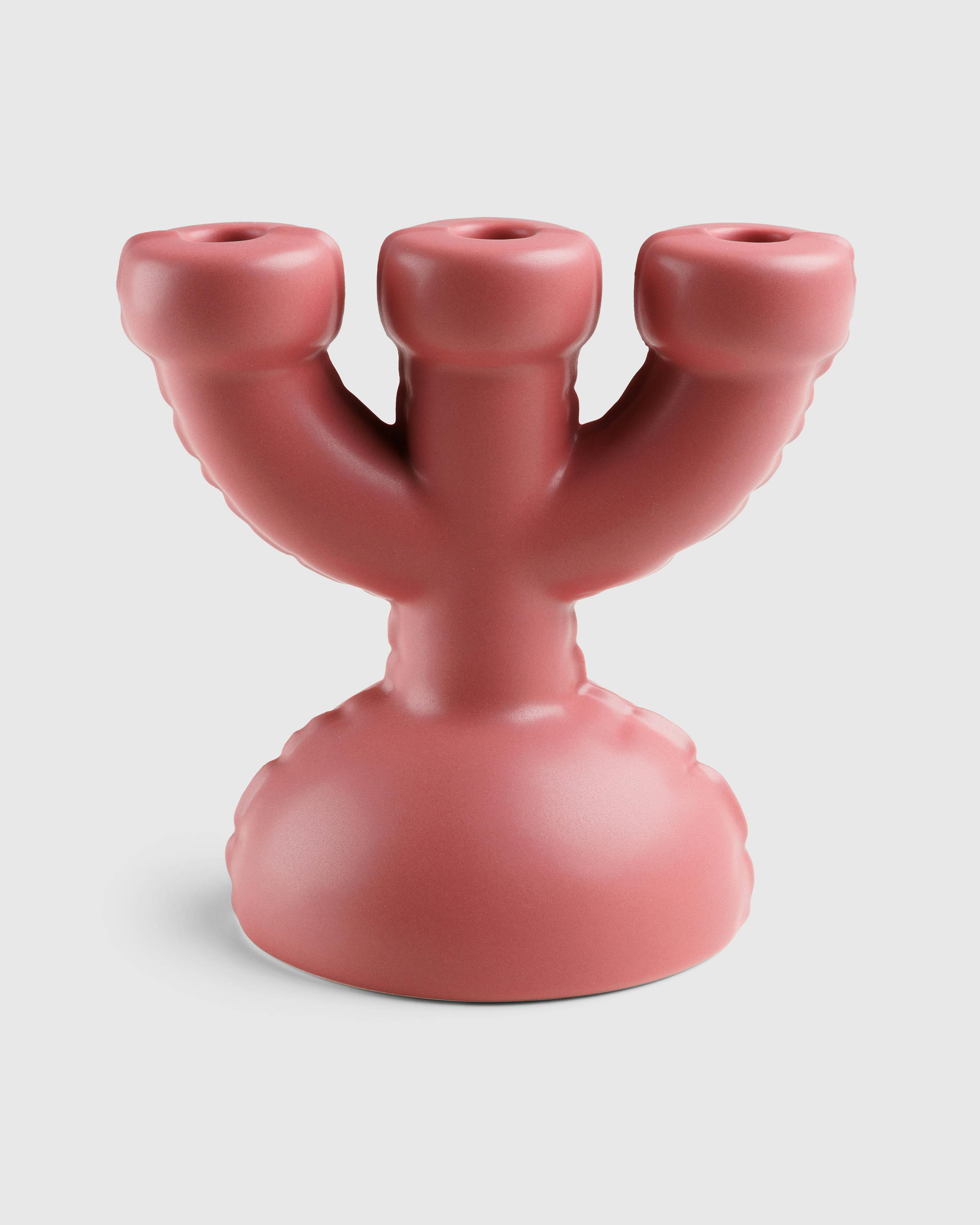 Home Studyo – Candelabra Eric - Candles and Fragrances - Red - Image 1