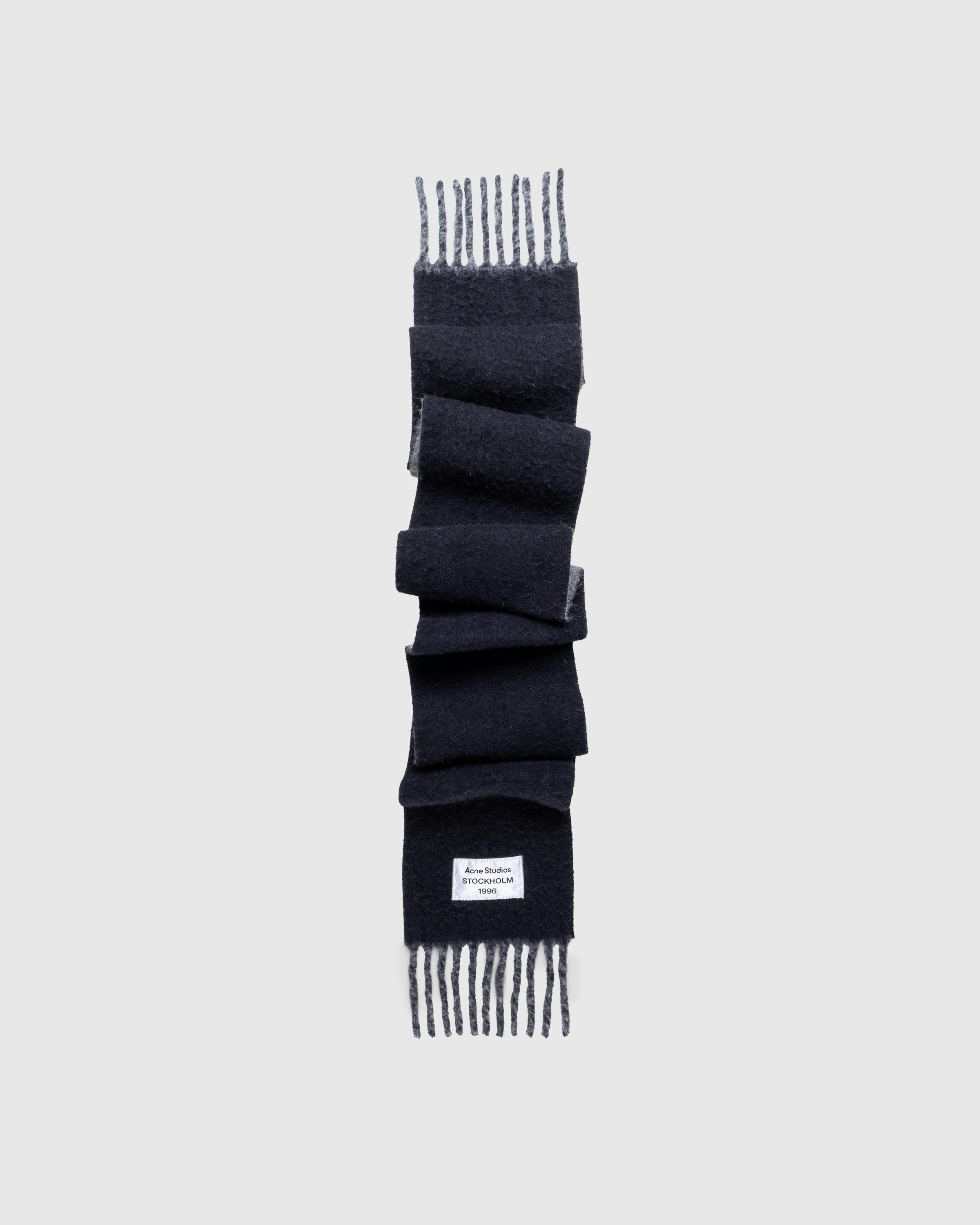 Acne Studios – Fringed Scarf - Knits - Black - Image 1