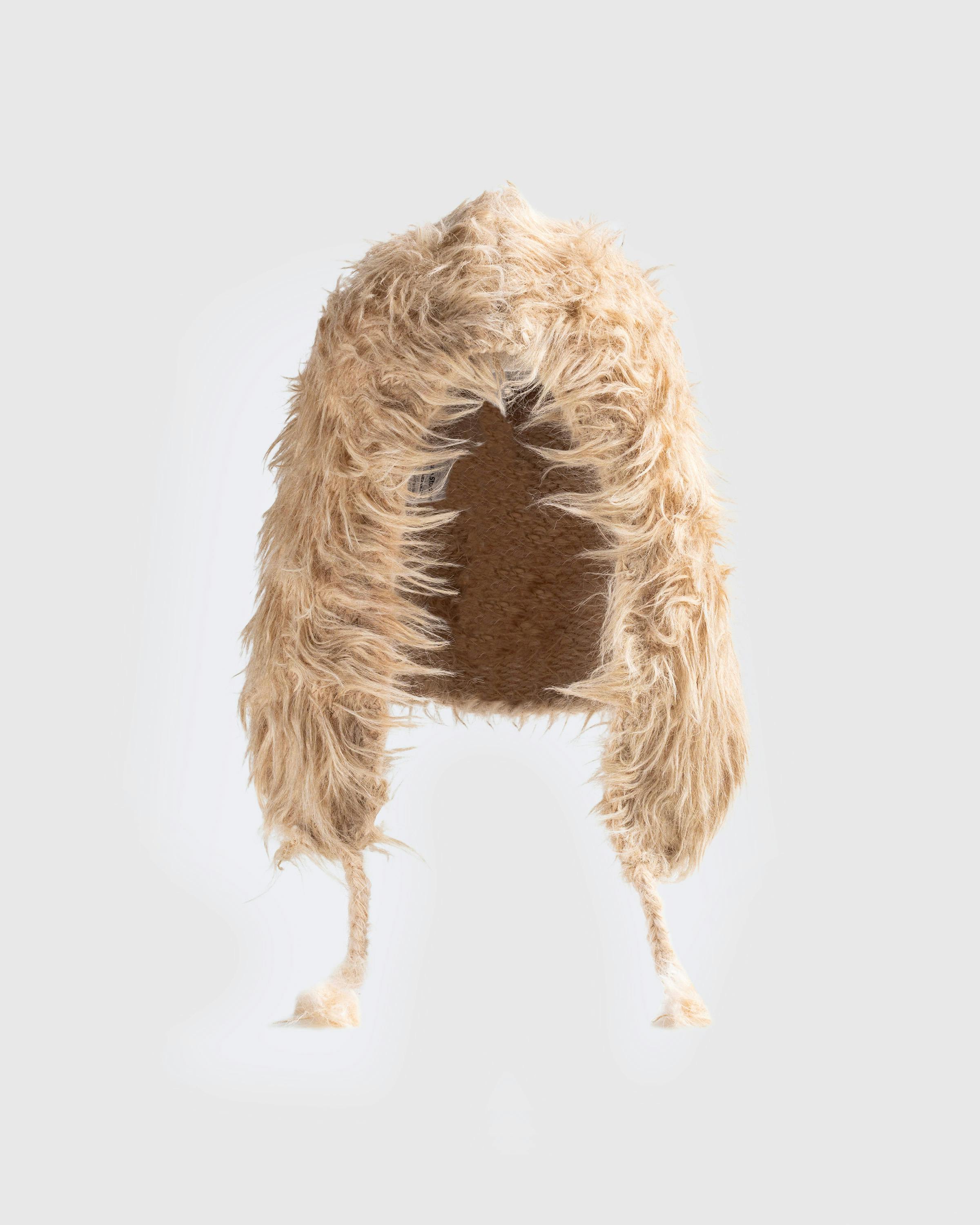 Acne Studios – Fluffy Hat - Beanies - Beige - Image 1