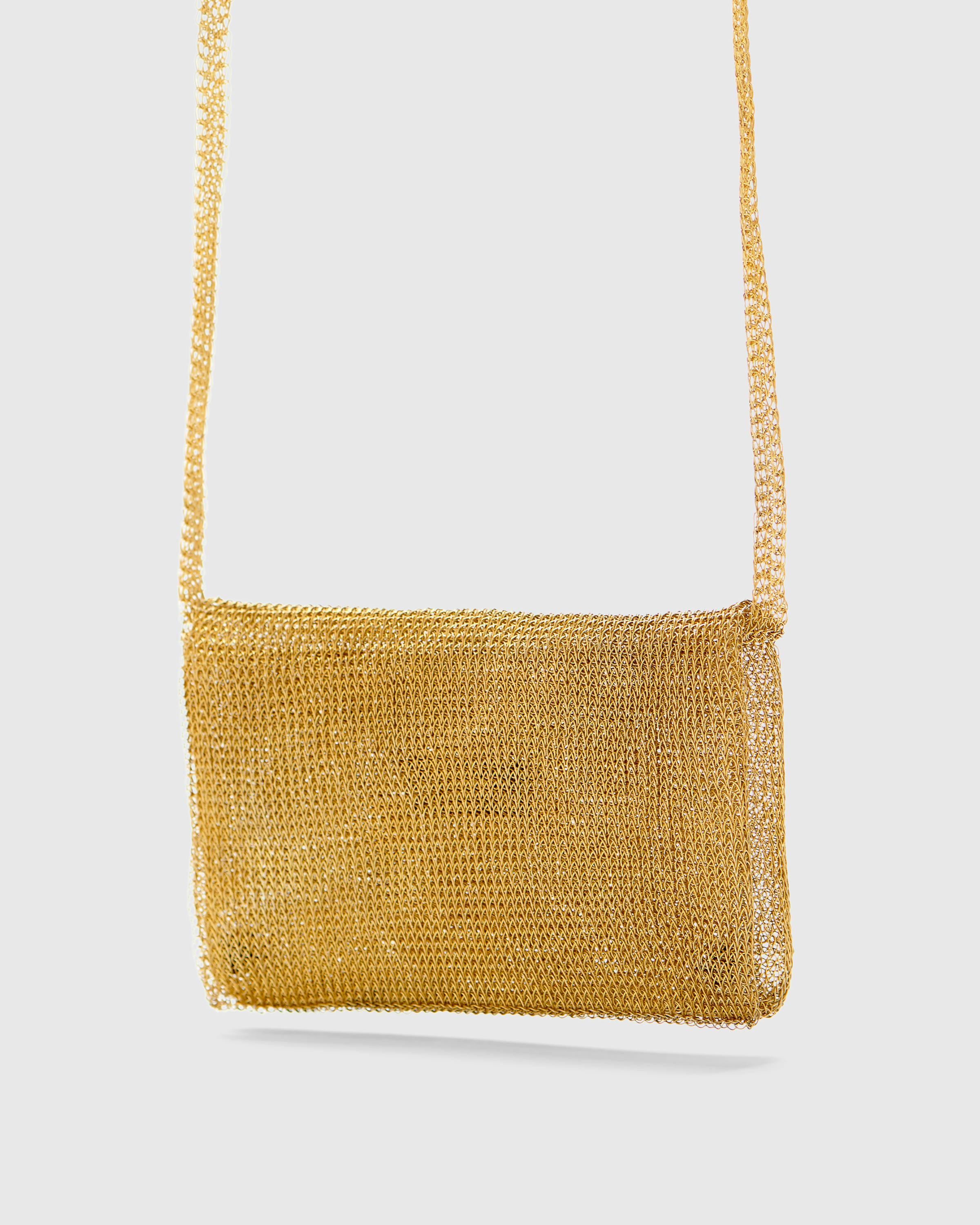 Püra Lab – Mini Acme Bag - Shoulder Bags - Gold - Image 2