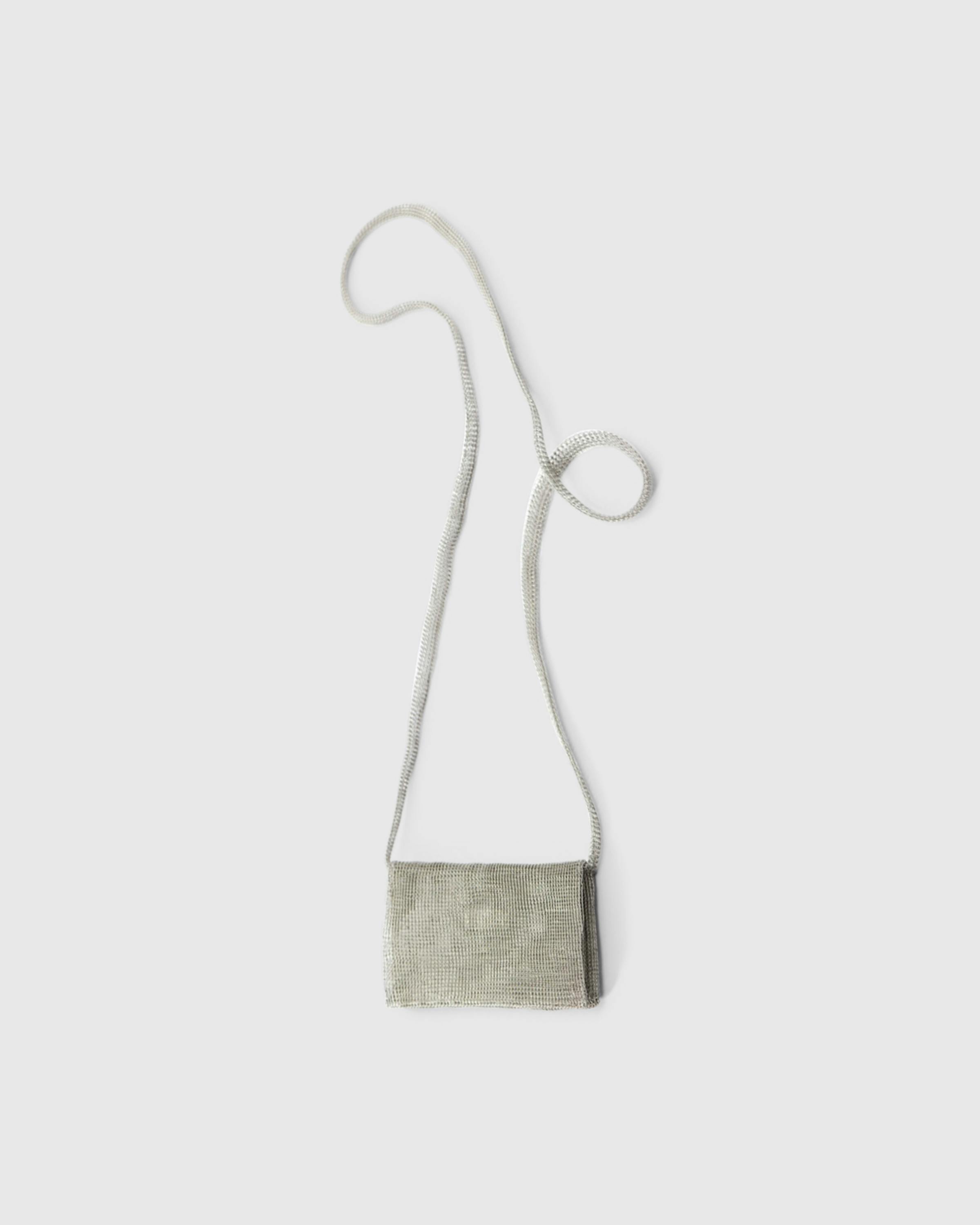 Püra Lab – Mini Acme Bag - Shoulder Bags - Silver - Image 1