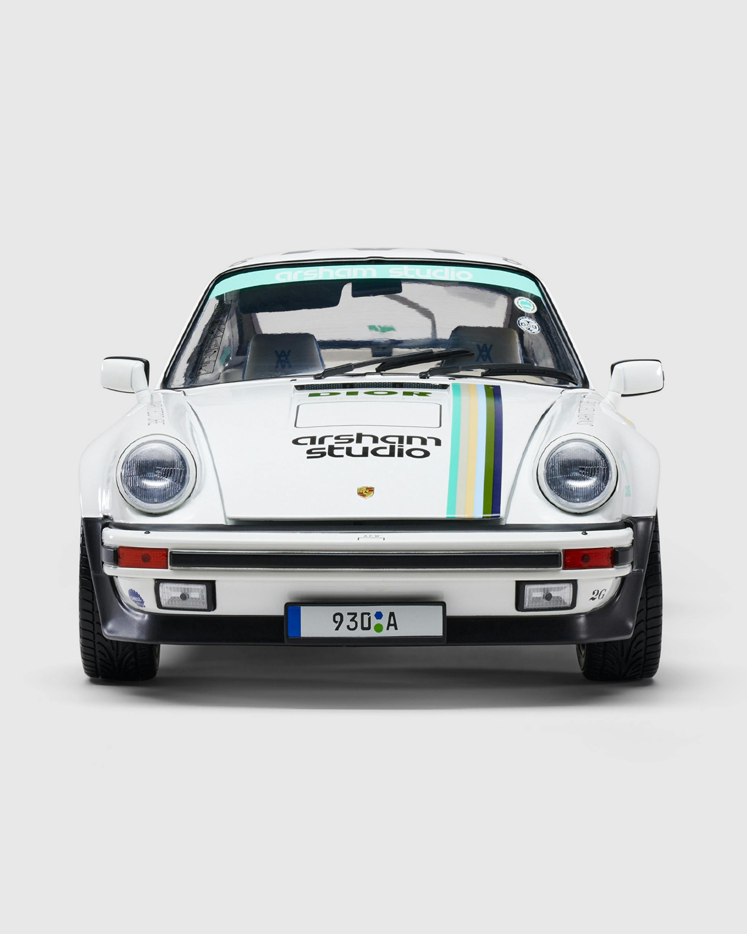 Schuco x Arsham Studio – Daniel Arsham Porsche 911 Turbo 1986 (930A) - Arts and Collectibles - White - Image 3