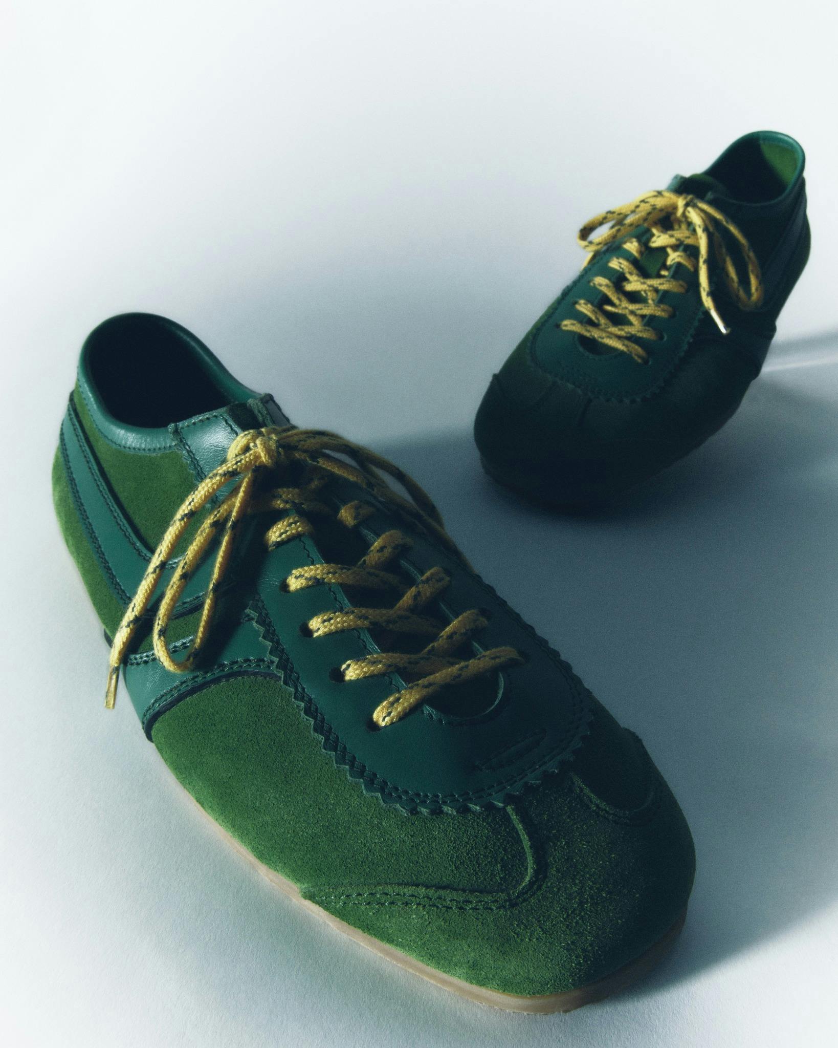 dries van noten suede sneaker fall/winter 2024