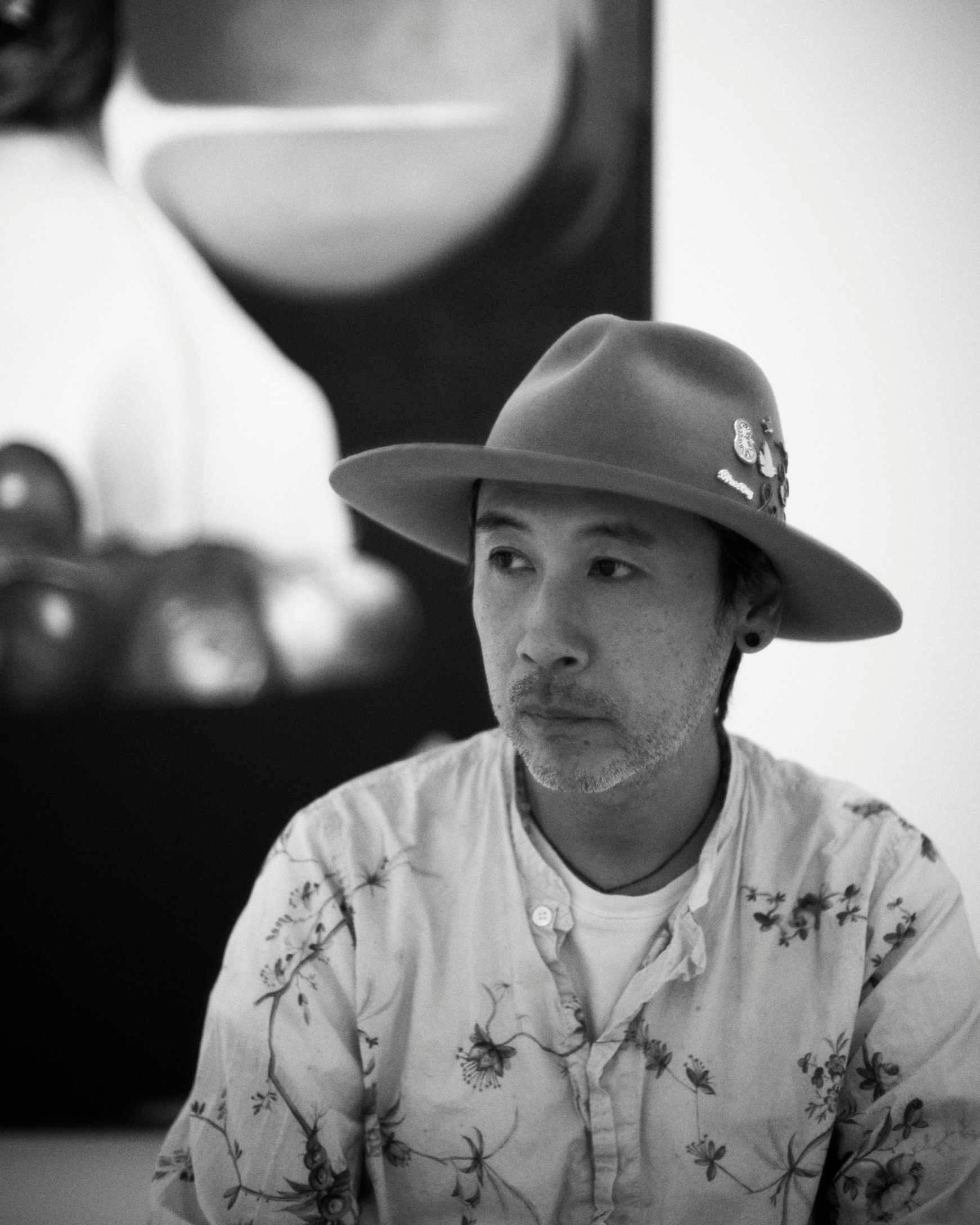 jun takahashi of undercover's peaceable kingdom art exhibit