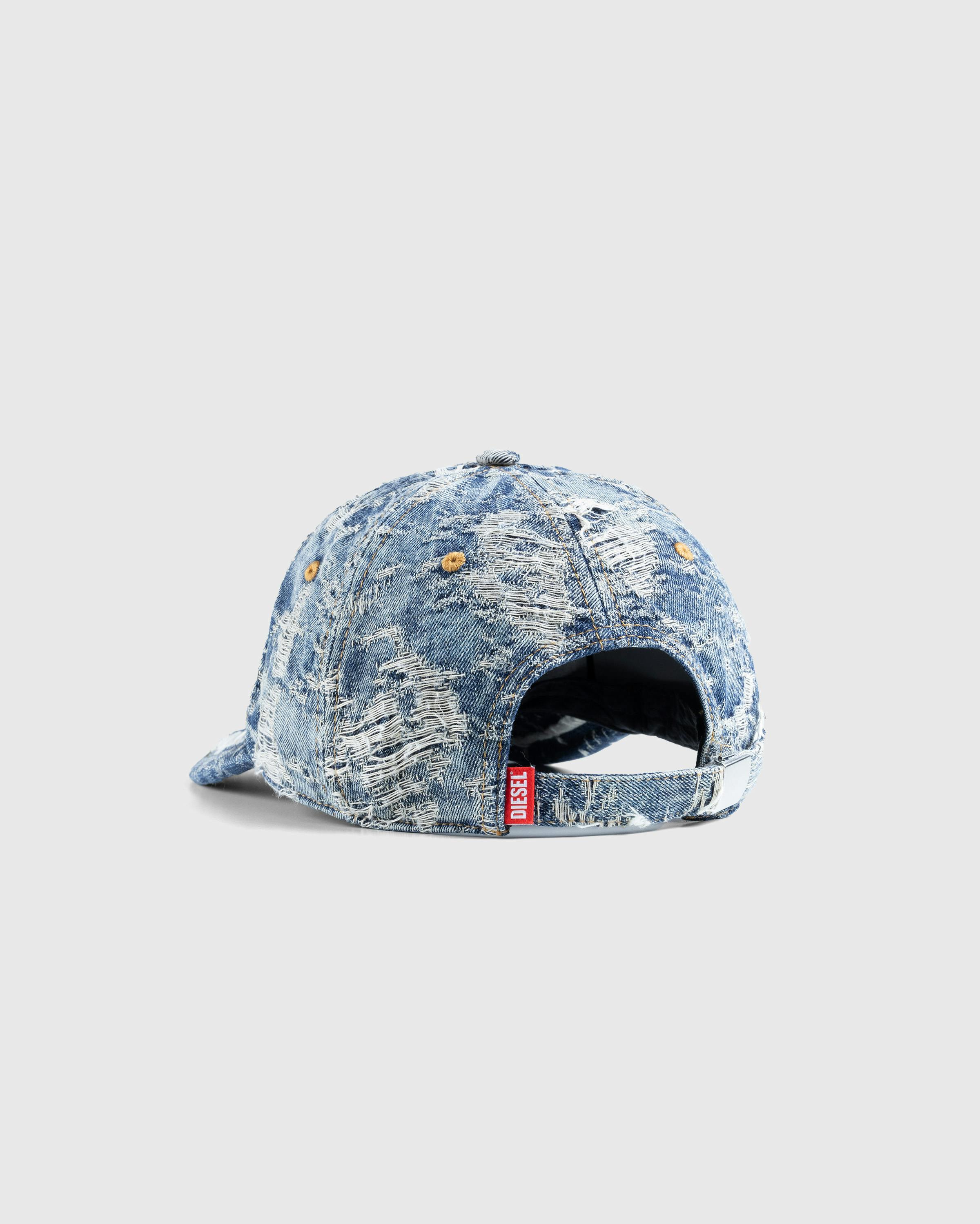 Diesel – C-ARMELO Hat - Structured Hats - Blue - Image 4